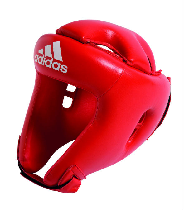 Casque de boxe moulé Adidas – Rouge