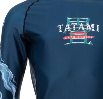 T-shirt de Compressoin Eco Tatami Fightwear Myth Series Dragon - Bleu