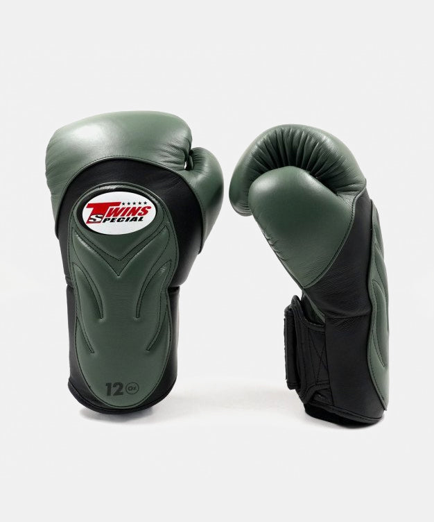 Twins BGVL6 Boxhandschuhe - Khaki/Schwarz