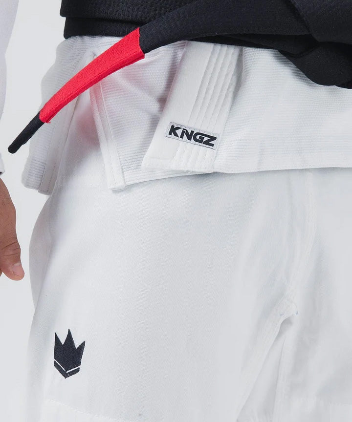 Kimonos de JJB Kingz Kore V2 - Blanc