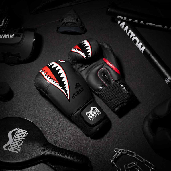 Phantom Athletics Fight Squad Boxhandschuhe - Schwarz