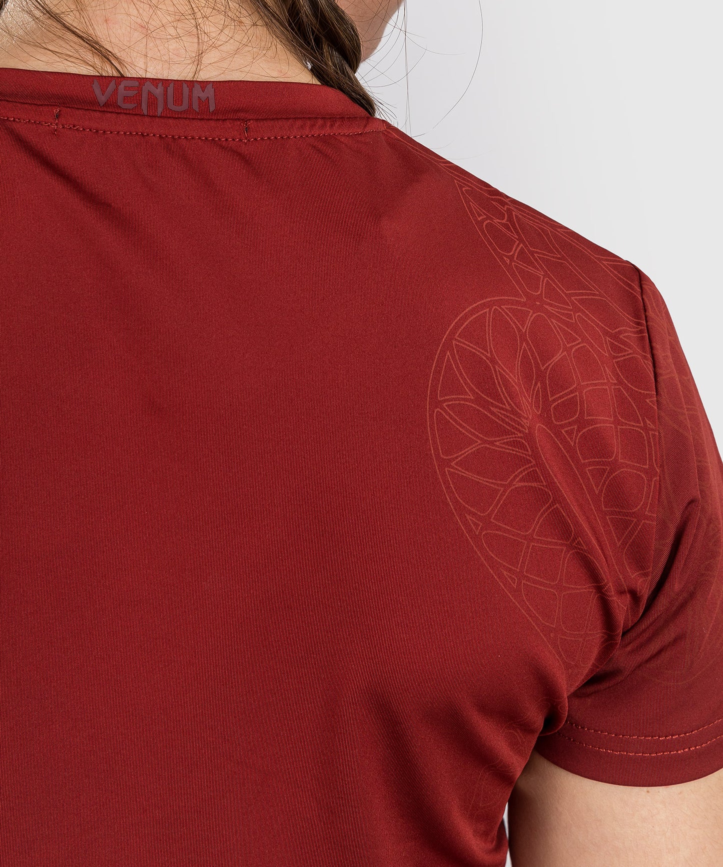 T-shirt Dry-Tech pour Femmes Venum Serpenti – Bordeaux/Ivoire