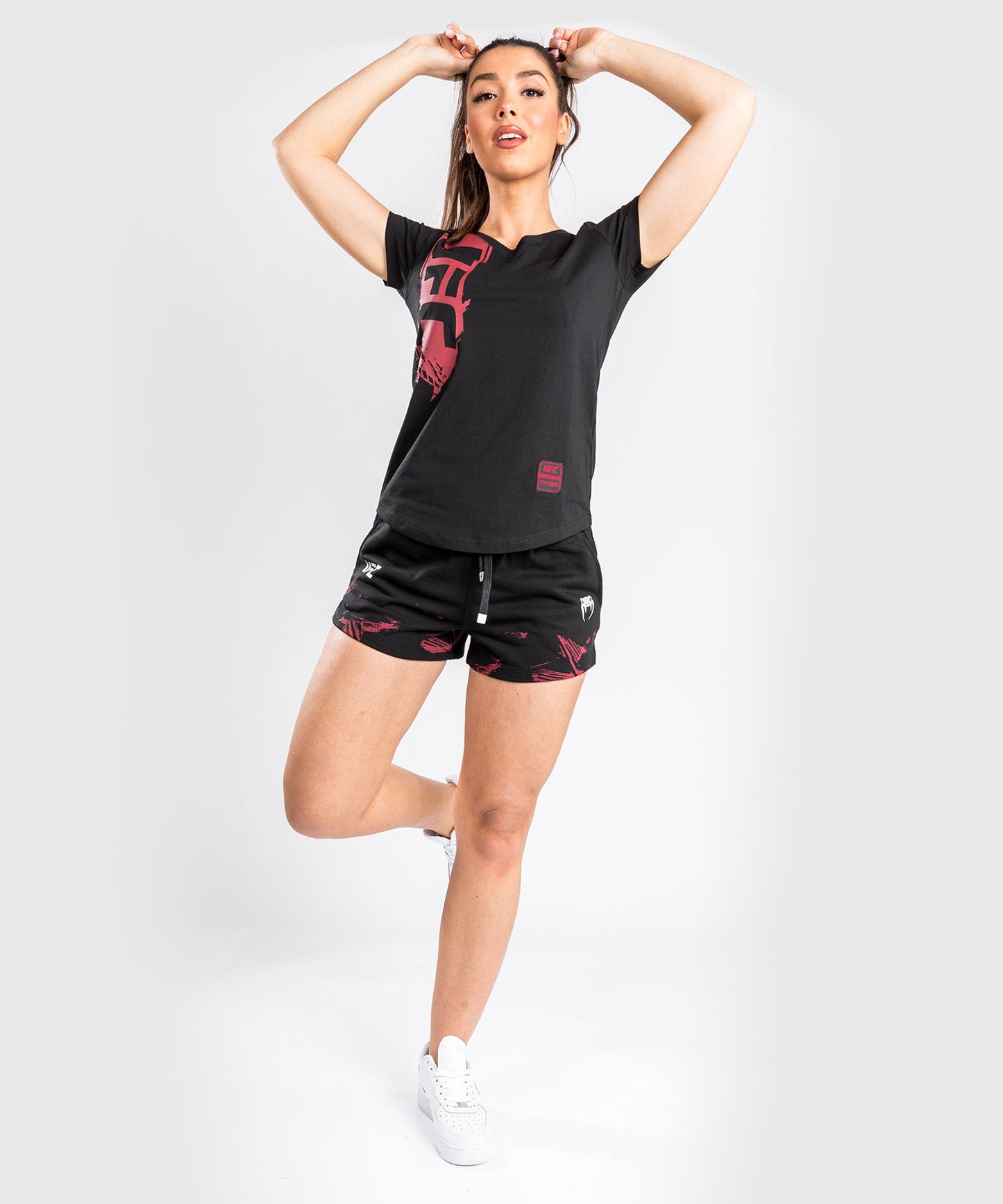 T-Shirt UFC Venum Authentic Fight Week 2.0 - For Women - Black/Red