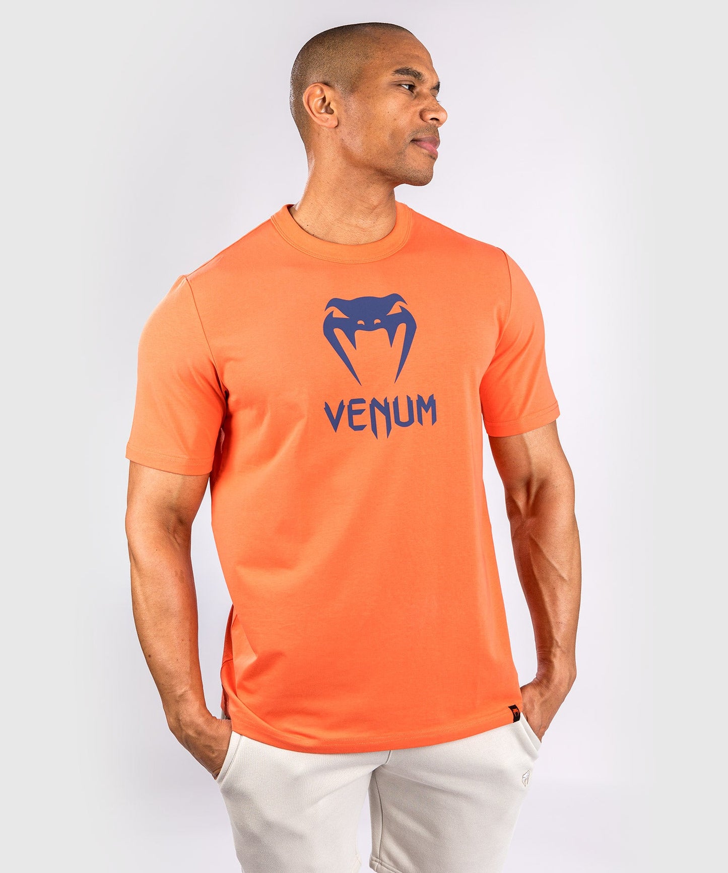 Venum Classic T-Shirt - Orange/Marineblau