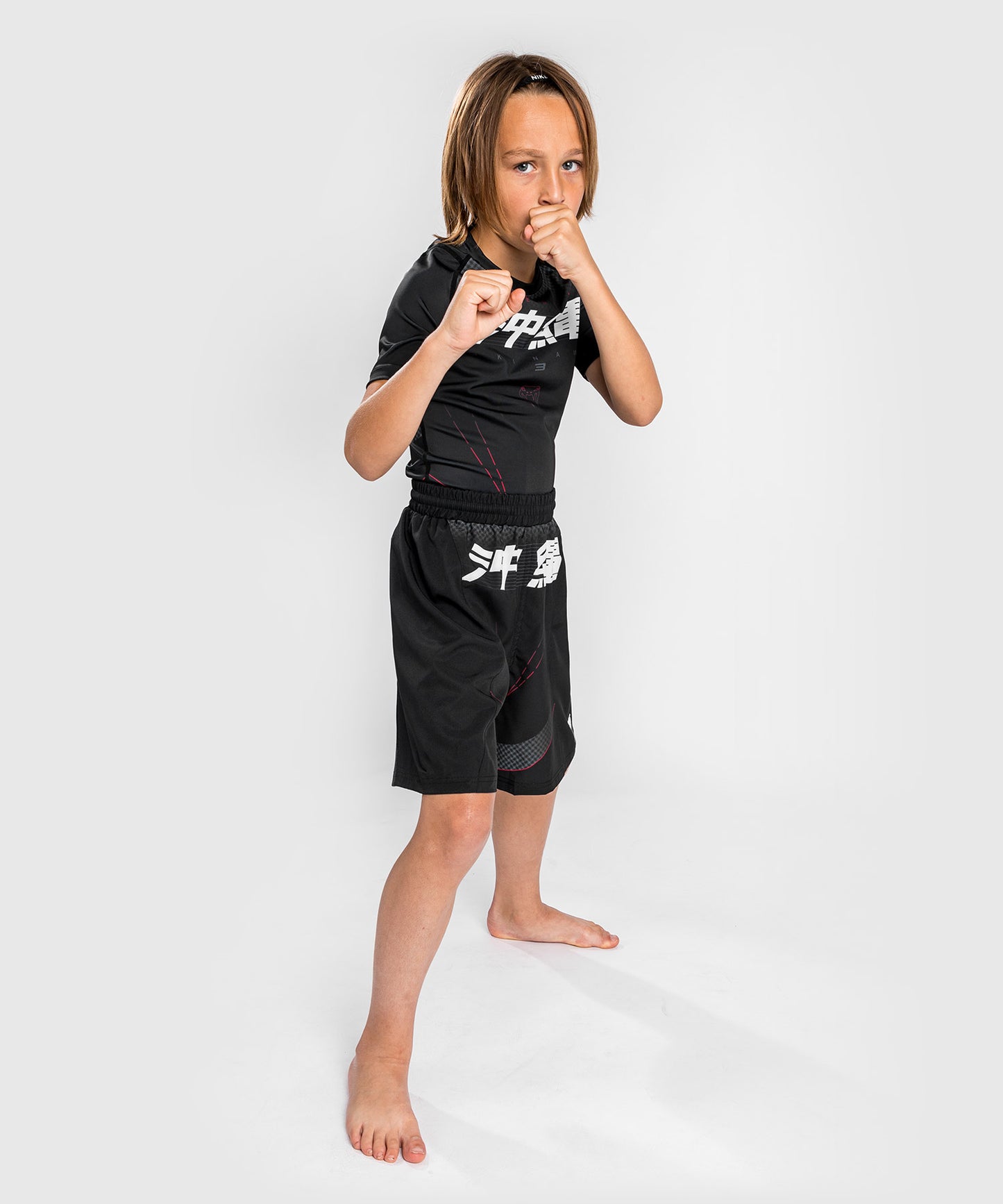 Venum Okinawa 3.0 - Kinder Trainingsshorts - Schwarz/Rot