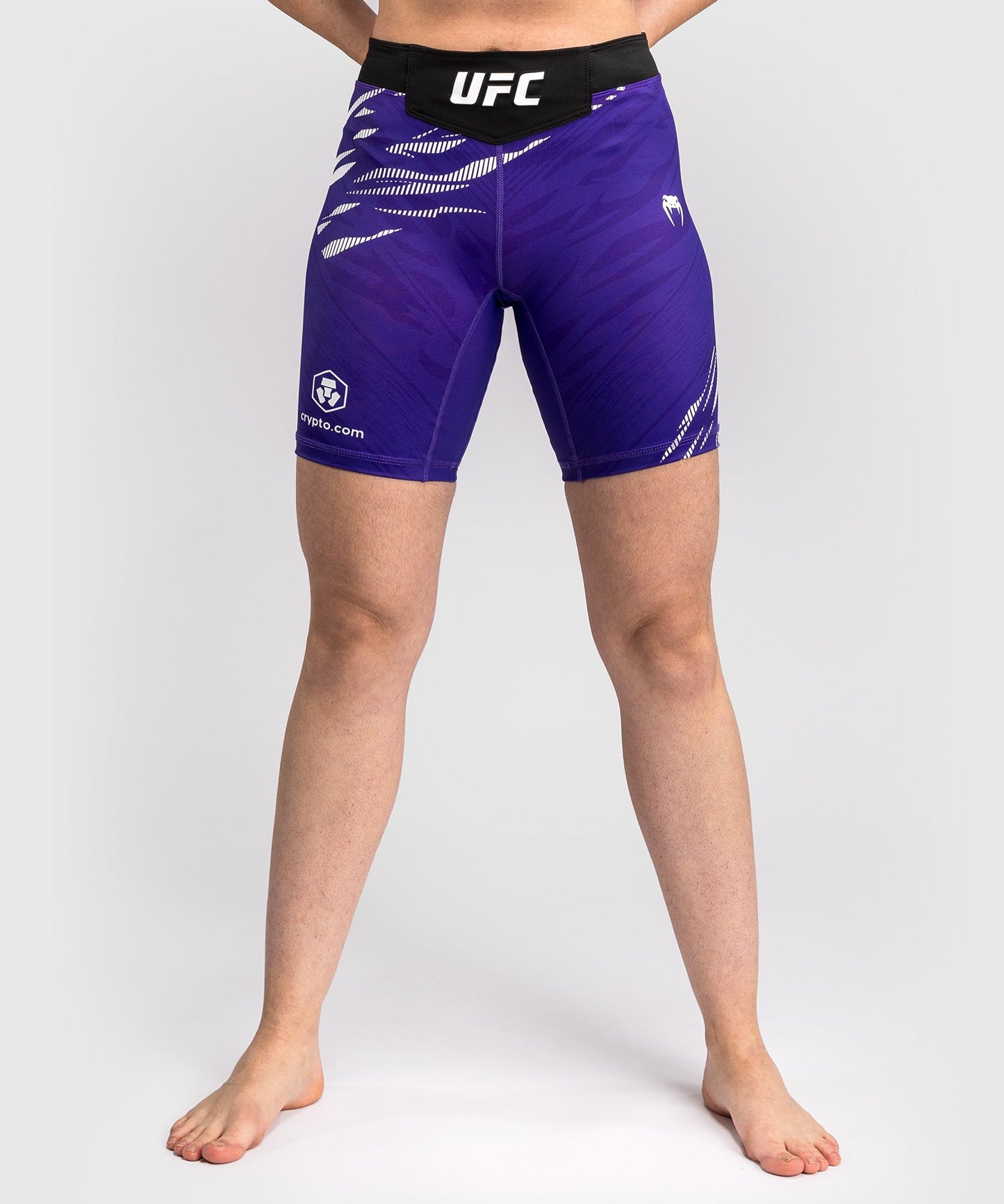 Women's UFC Fusion by Venum Authentic Fight Night Compression Short - Long Cut - Purple