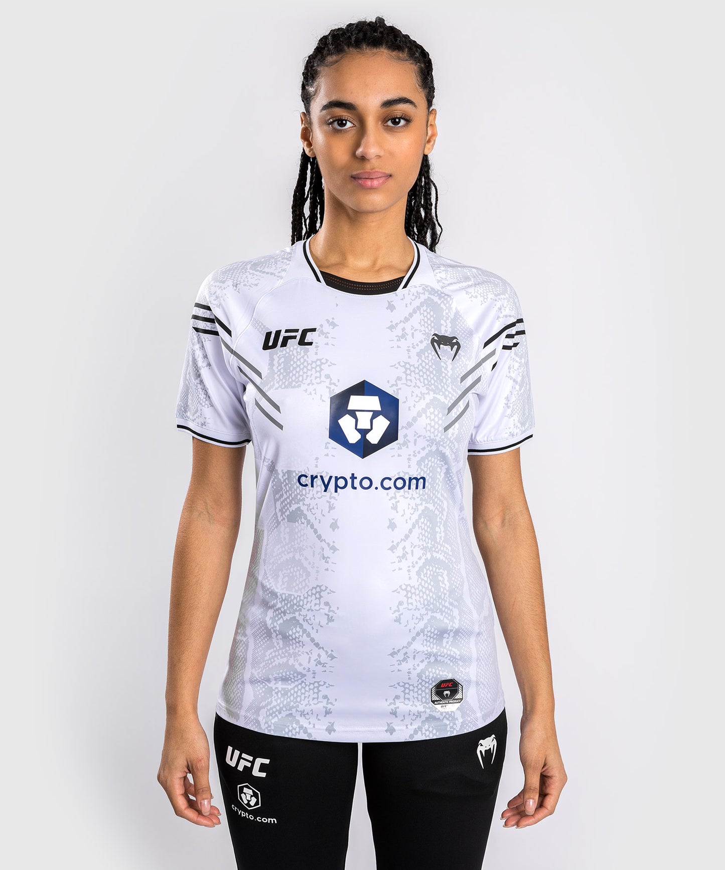 UFC Adrenaline by Venum Authentic Fight Night Women’s Walkout Jersey - White