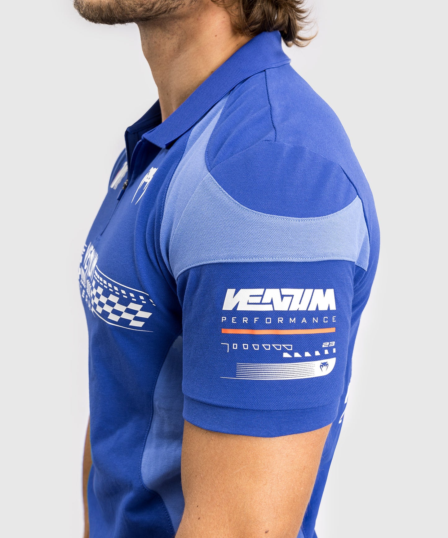 Polo en Coton Venum Motorsport - Bleu Royal