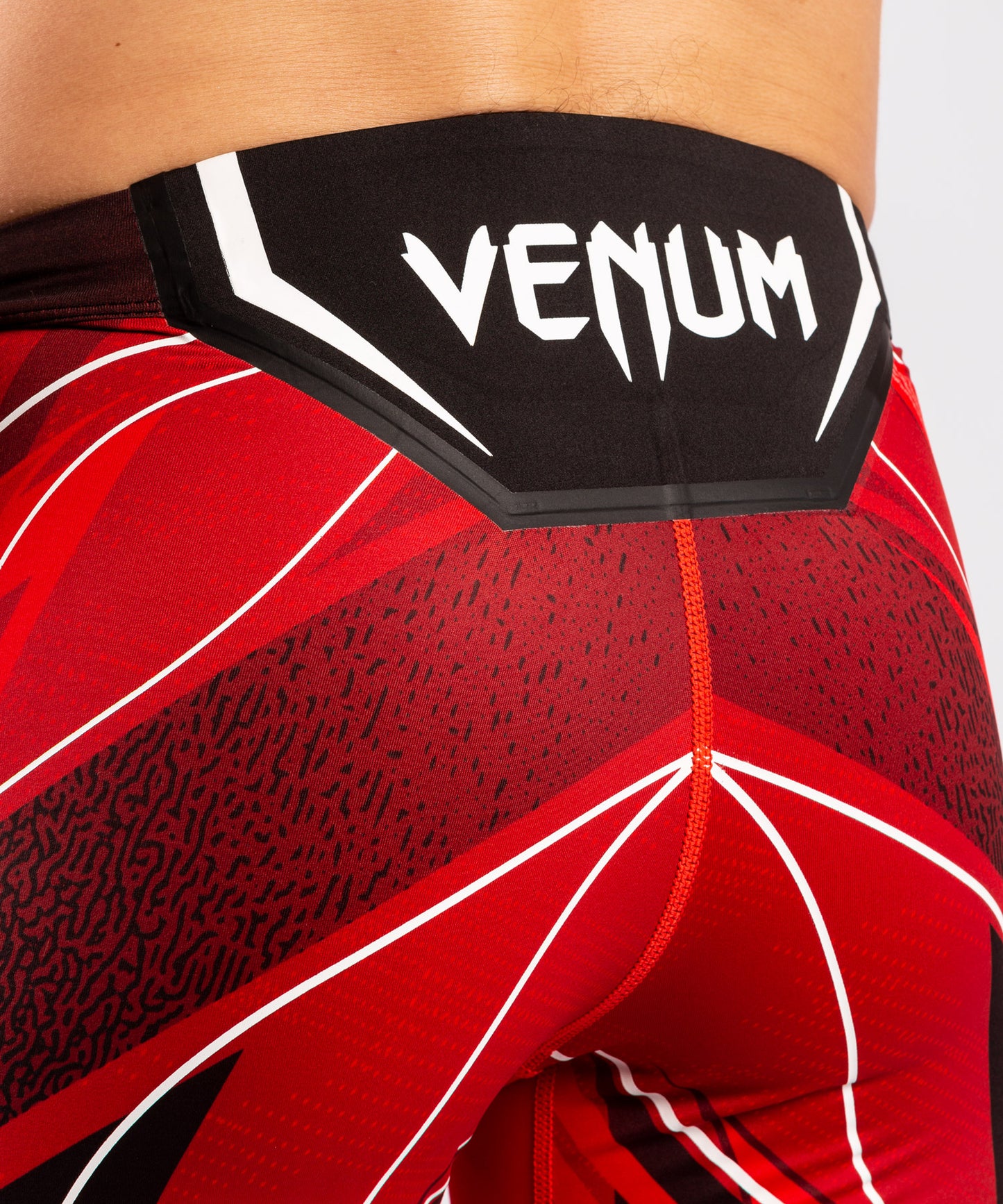 Short de compression pour Hommes UFC Venum Authentic Fight Night - Coupe Courte - Rouge