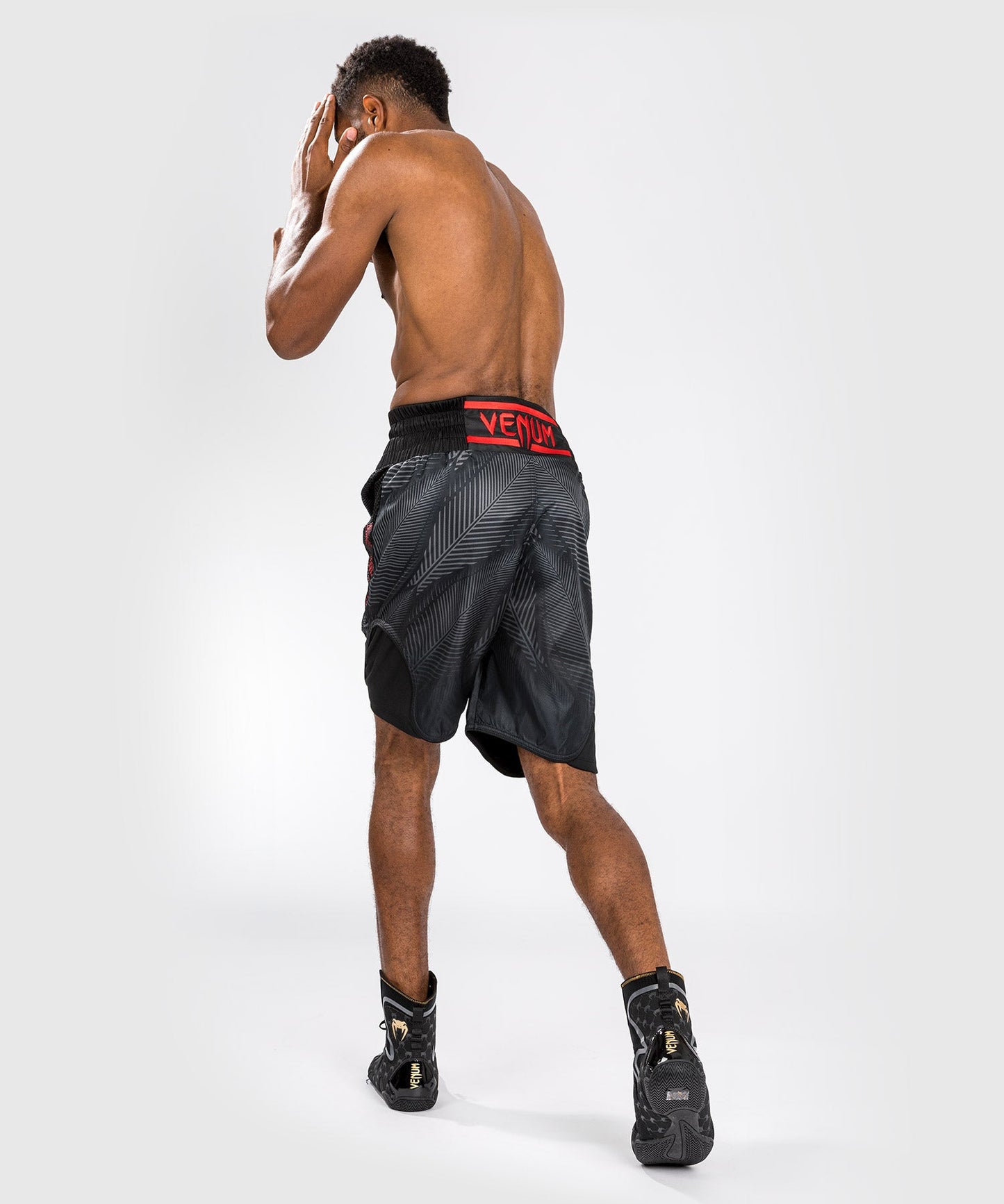 Short de Boxe Venum Phantom - Noir/Rouge