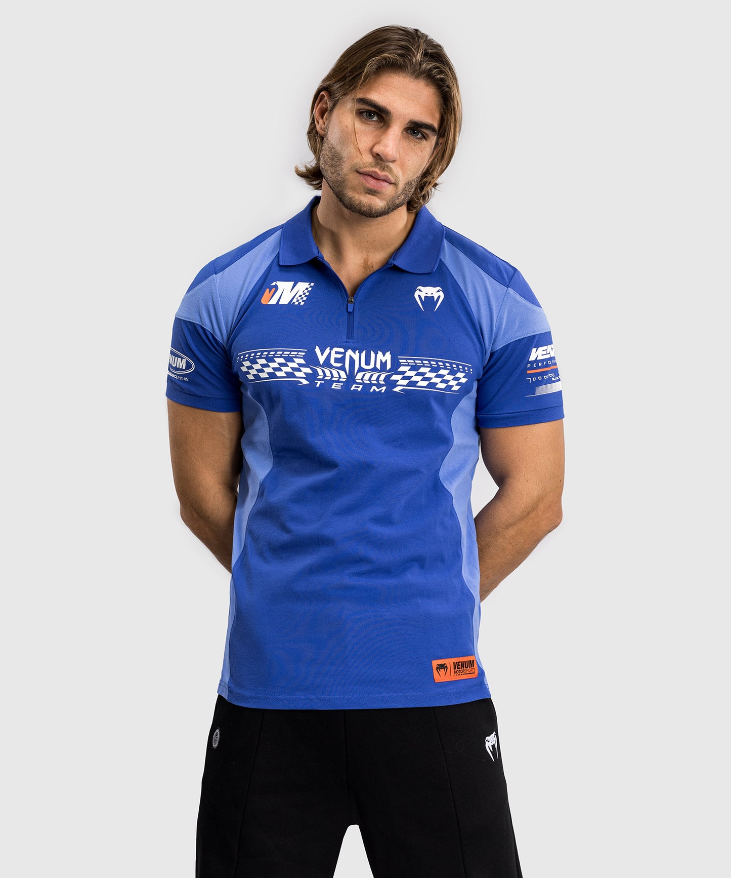 Polo en Coton Venum Motorsport - Bleu Royal