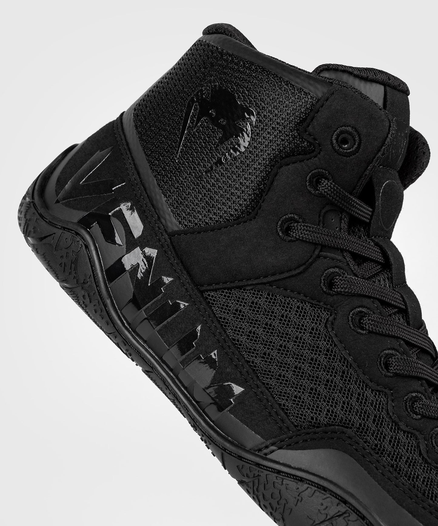 Venum Elite Wrestlingschuhe - Schwarz/Schwarz