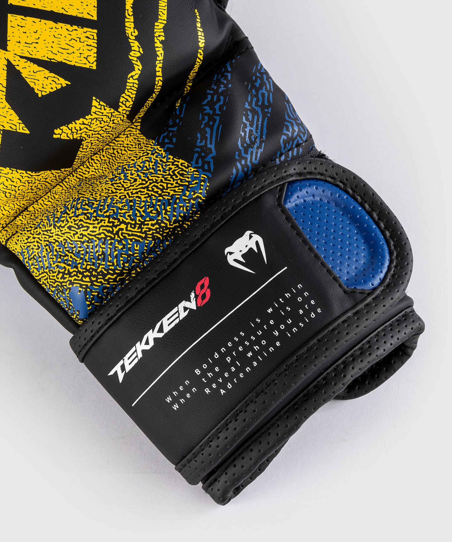 Venum x TEKKEN 8 King Sparring-Handschuhe - Schwarz/Gelb