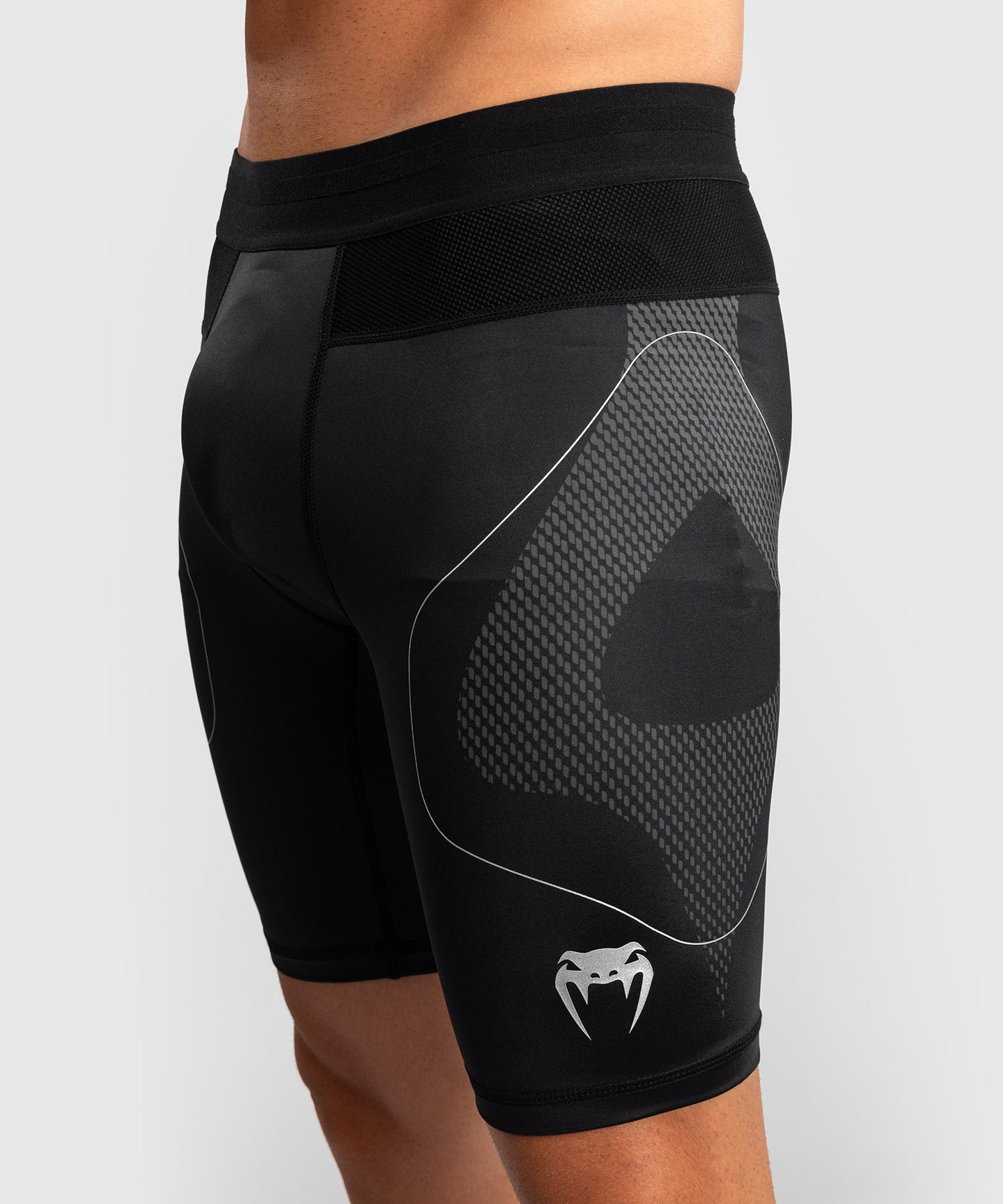 Short de Compression Venum Nexus – Noir/Argent