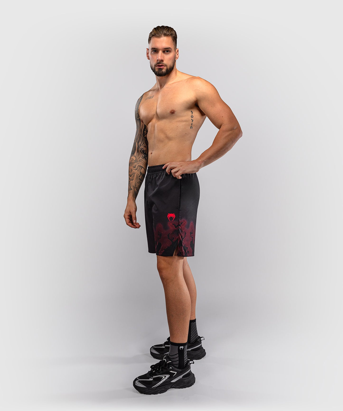 Short d’Entraînement Venum Spectre – Noir/Rouge