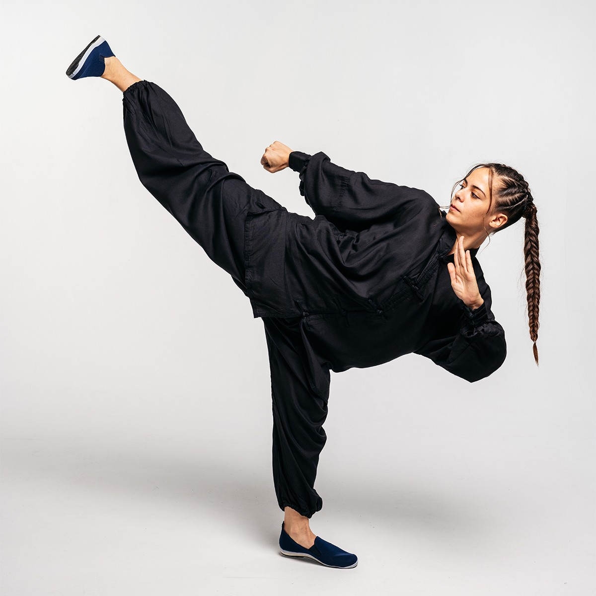 Tenue Tai Chi Training FUJIMAE - Noir