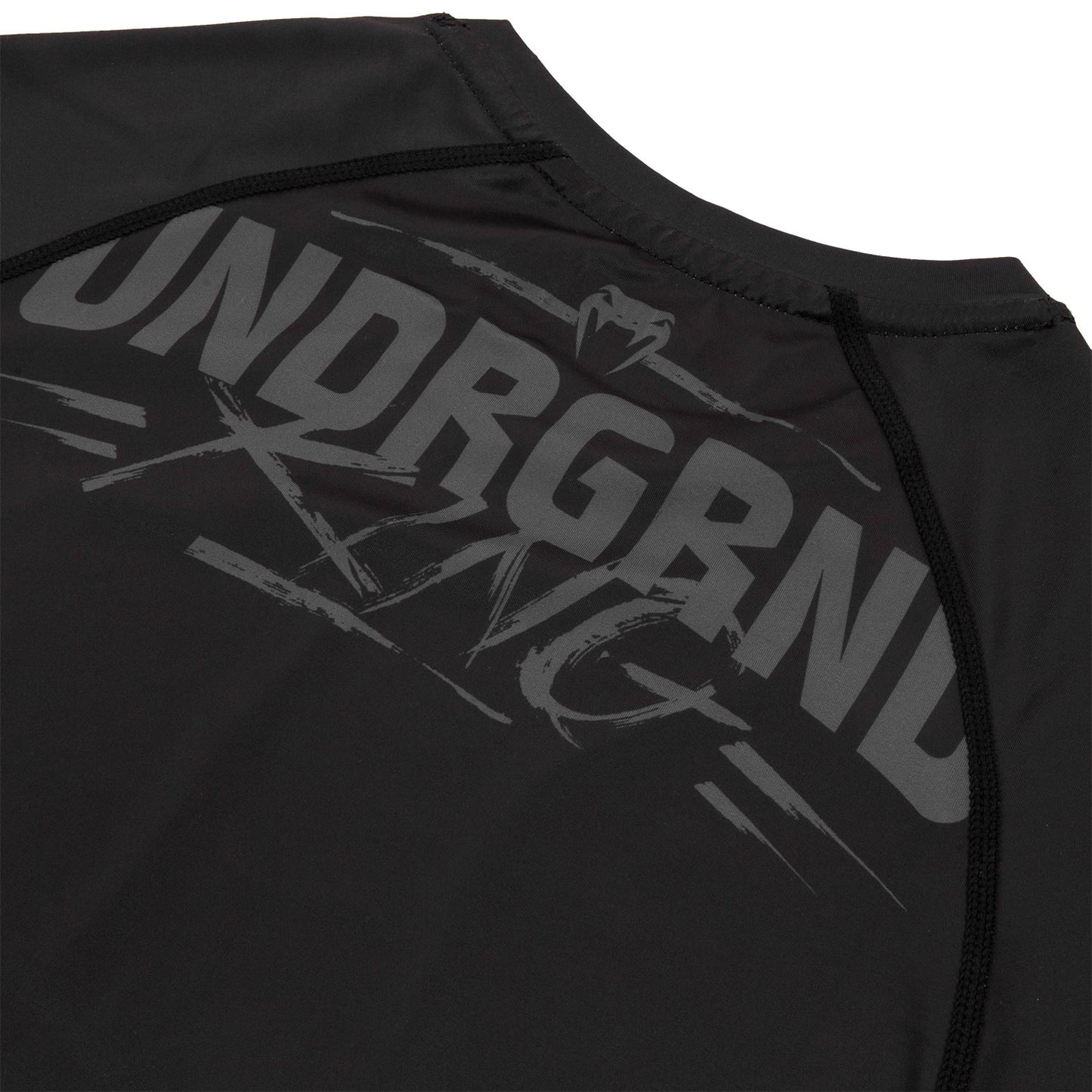 Rashguard Venum Underground King - Manches longues - Noir/Sable