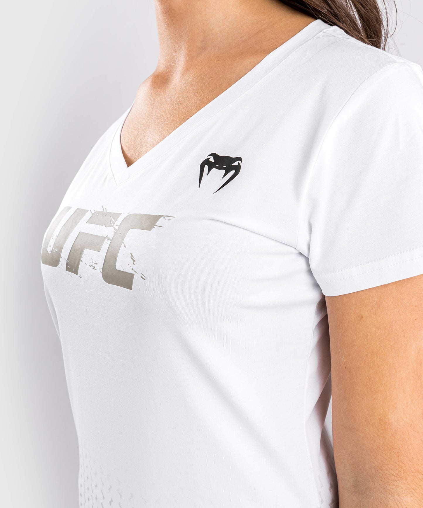 T-Shirt UFC Venum Authentic Fight Week 2.0 - Pour Femmes - Blanc