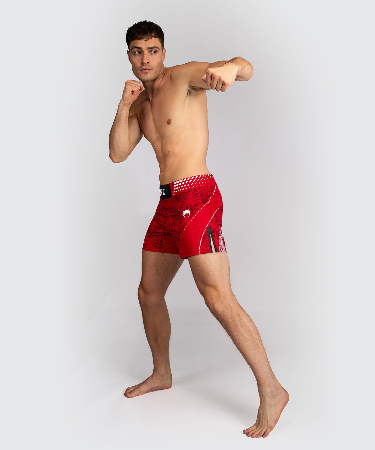 UFC Zenith by Venum Authentic Fight Night Kurze Passform Fight Short Herren - Rot