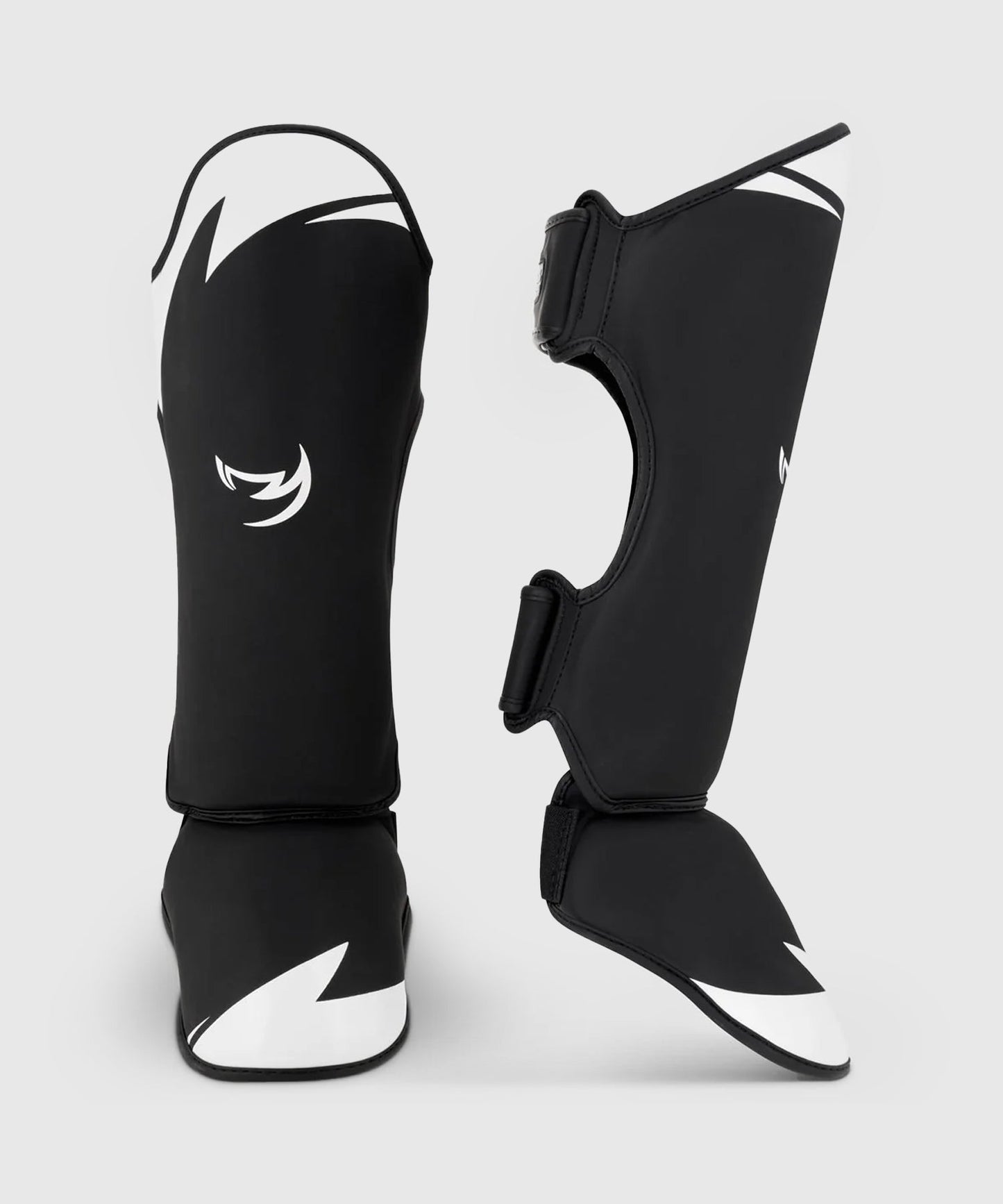 Fumetsu Ghost S3 Shin Guards - Black/White