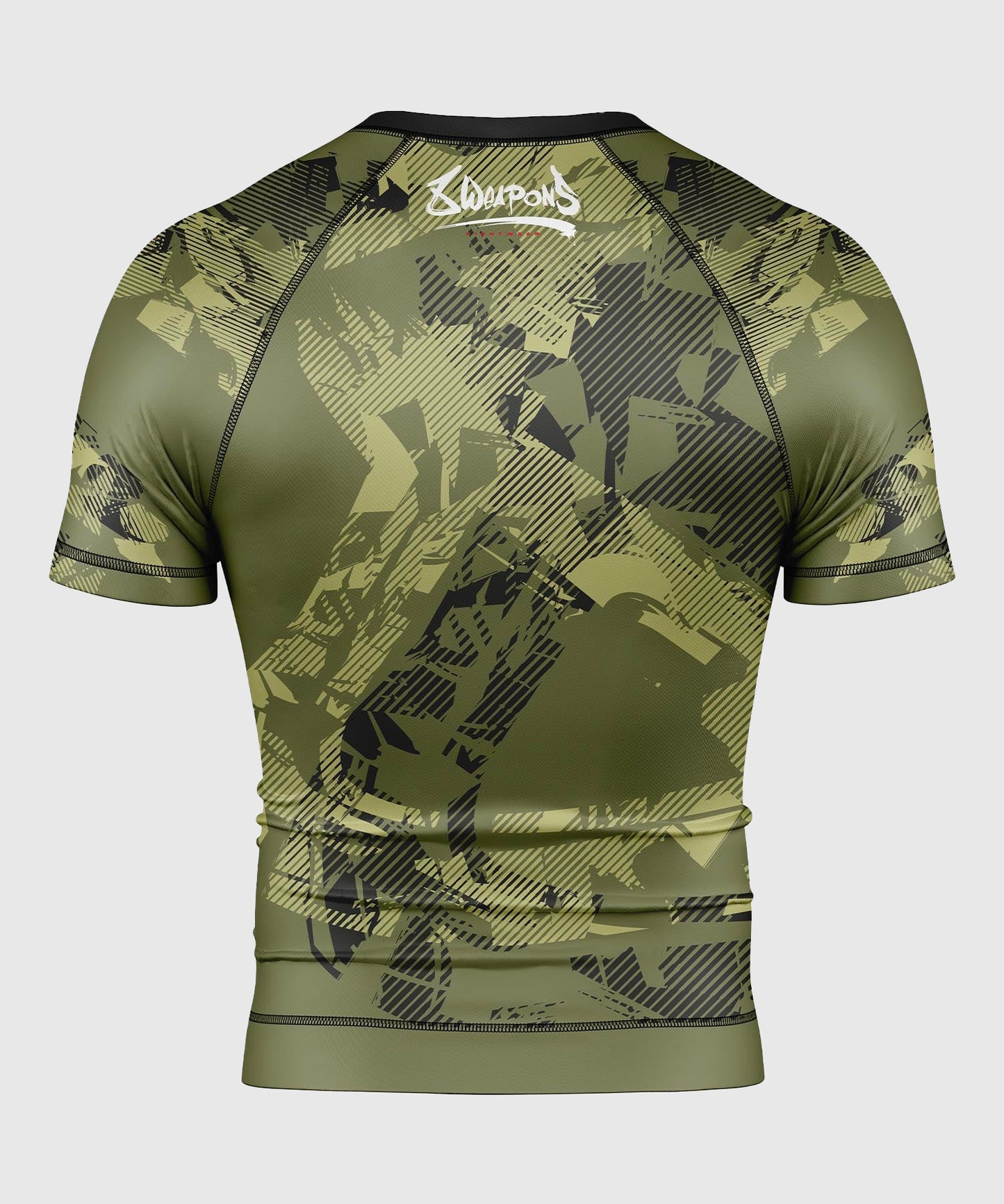 Rashguard À Manches Courtes 8 Weapons Hit 2.0 - Olive