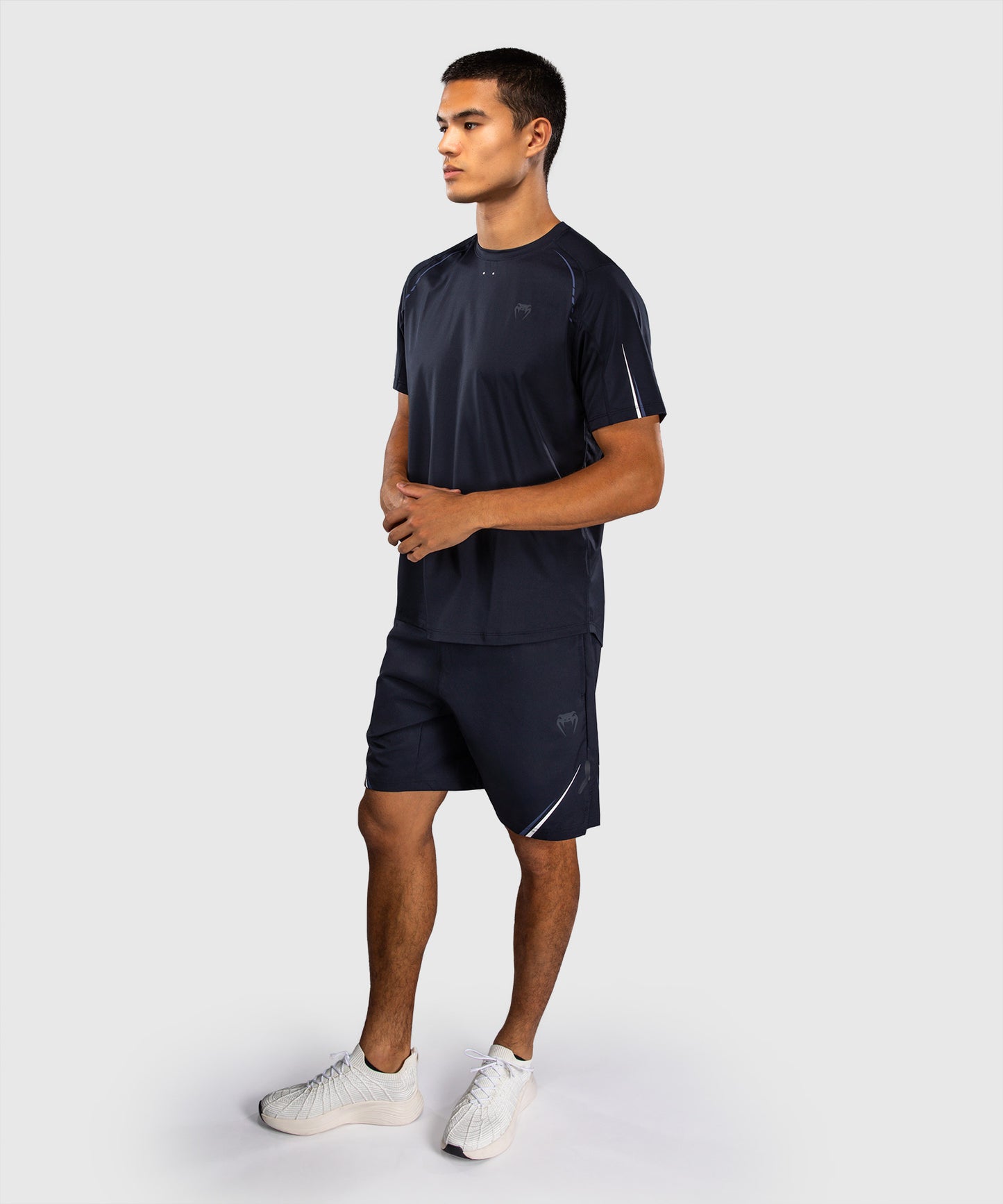 Venum G-Core Maglietta Dry Tech - Blu Navy/Bianco