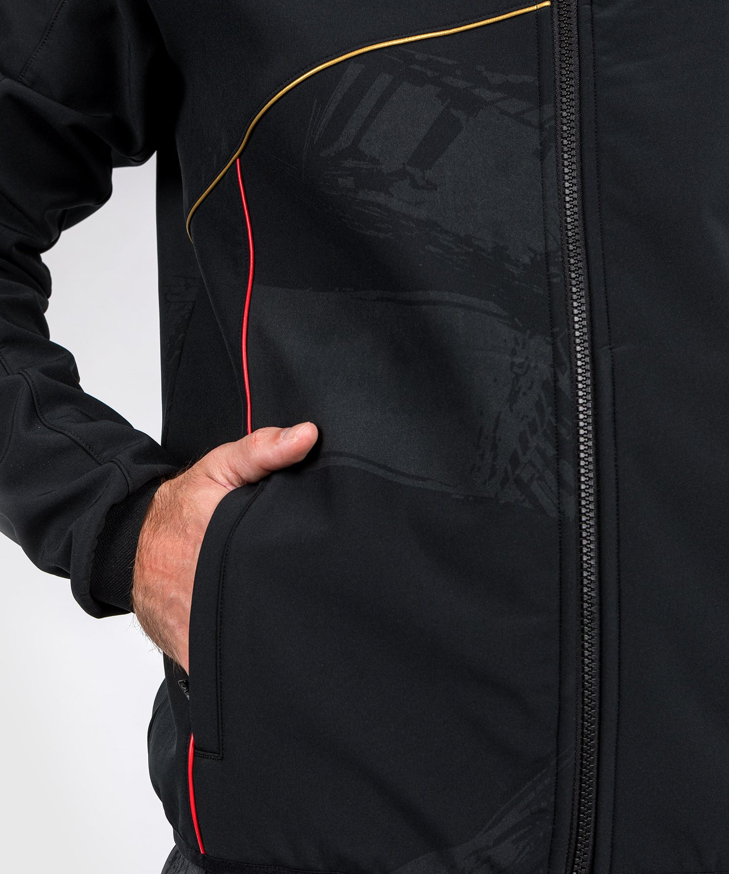  Venum x Mirage Softshell Jacket - Black/Gold