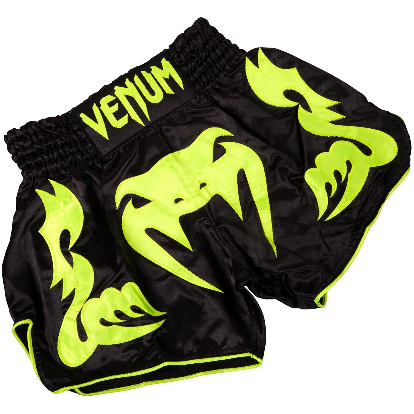Venum Bangkok Inferno Thai-Boxing Shorts - Schwarz/Gelb