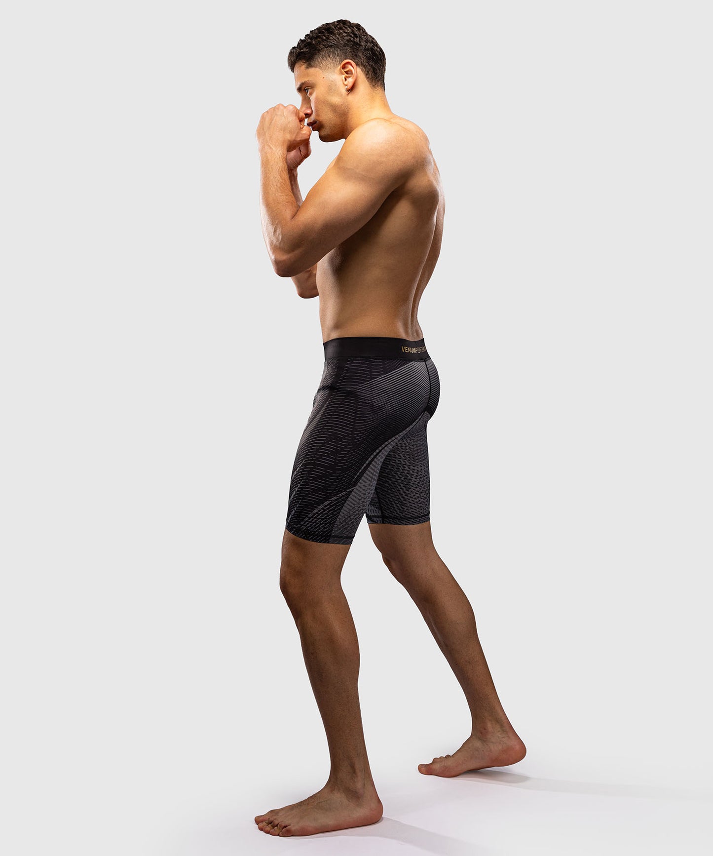 Venum Galactic 3.0 Pantaloncini a Compressione - Nero/Oro