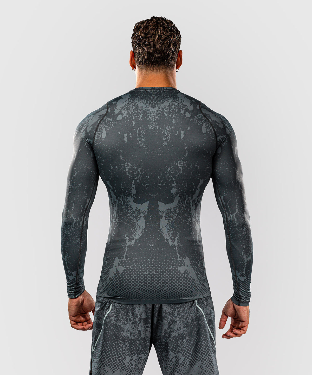 Rashguard à manches longues Venum x Batman - Noir/Gris/Rouge
