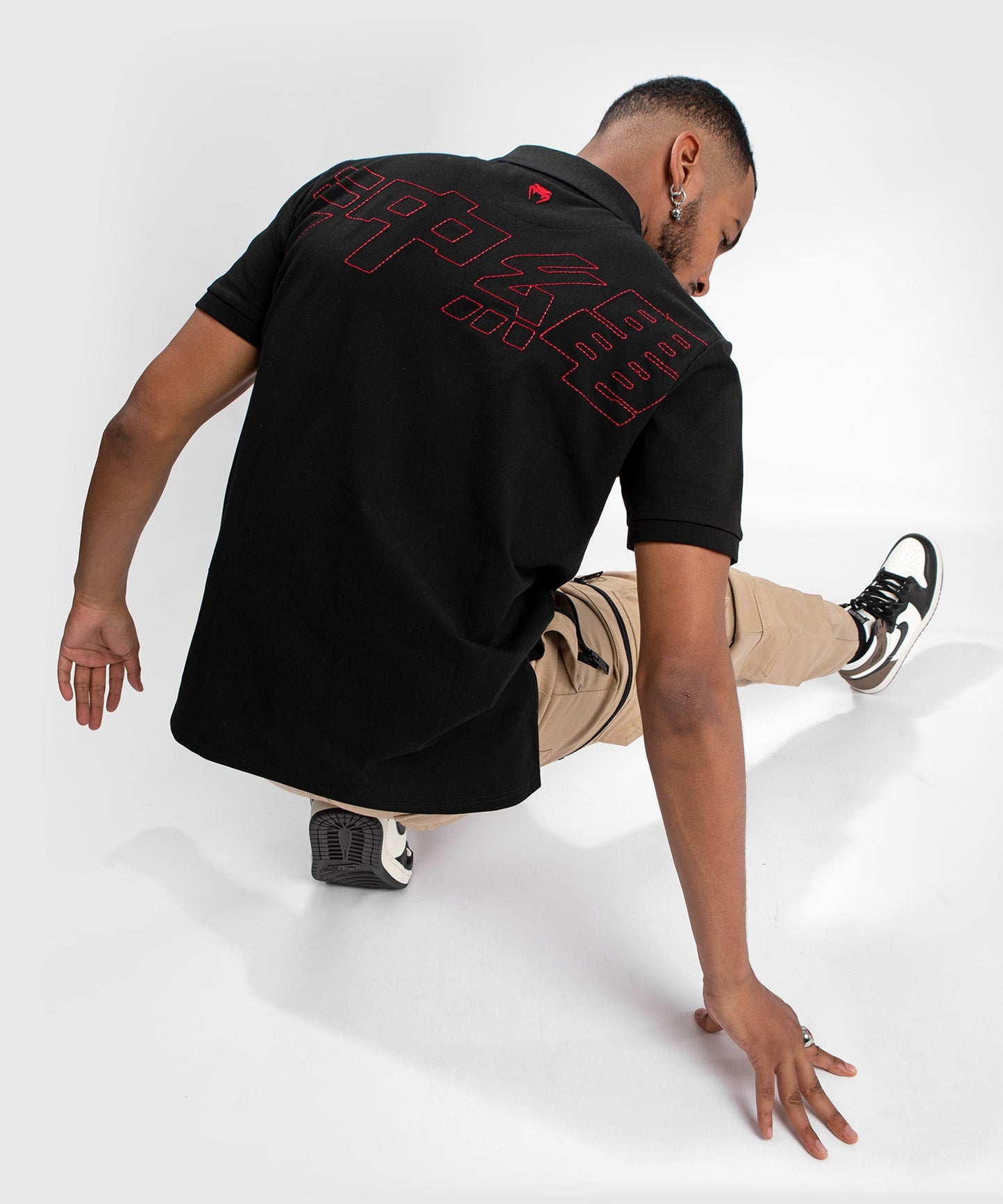 Polo Venum Okinawa 3.0- Black/Red
