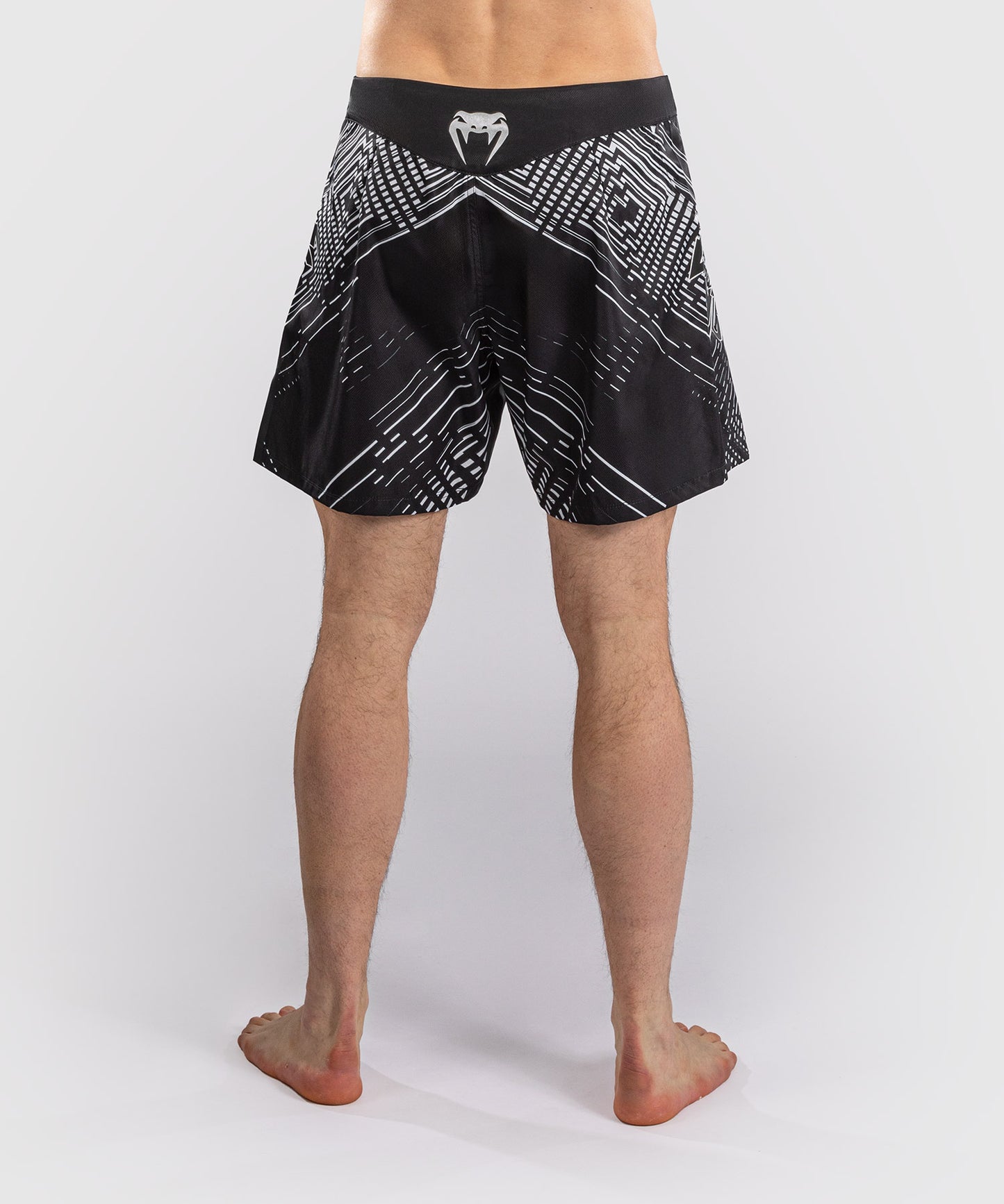 Short de Combat Venum Midnight Fury – Noir/Gris/Argent