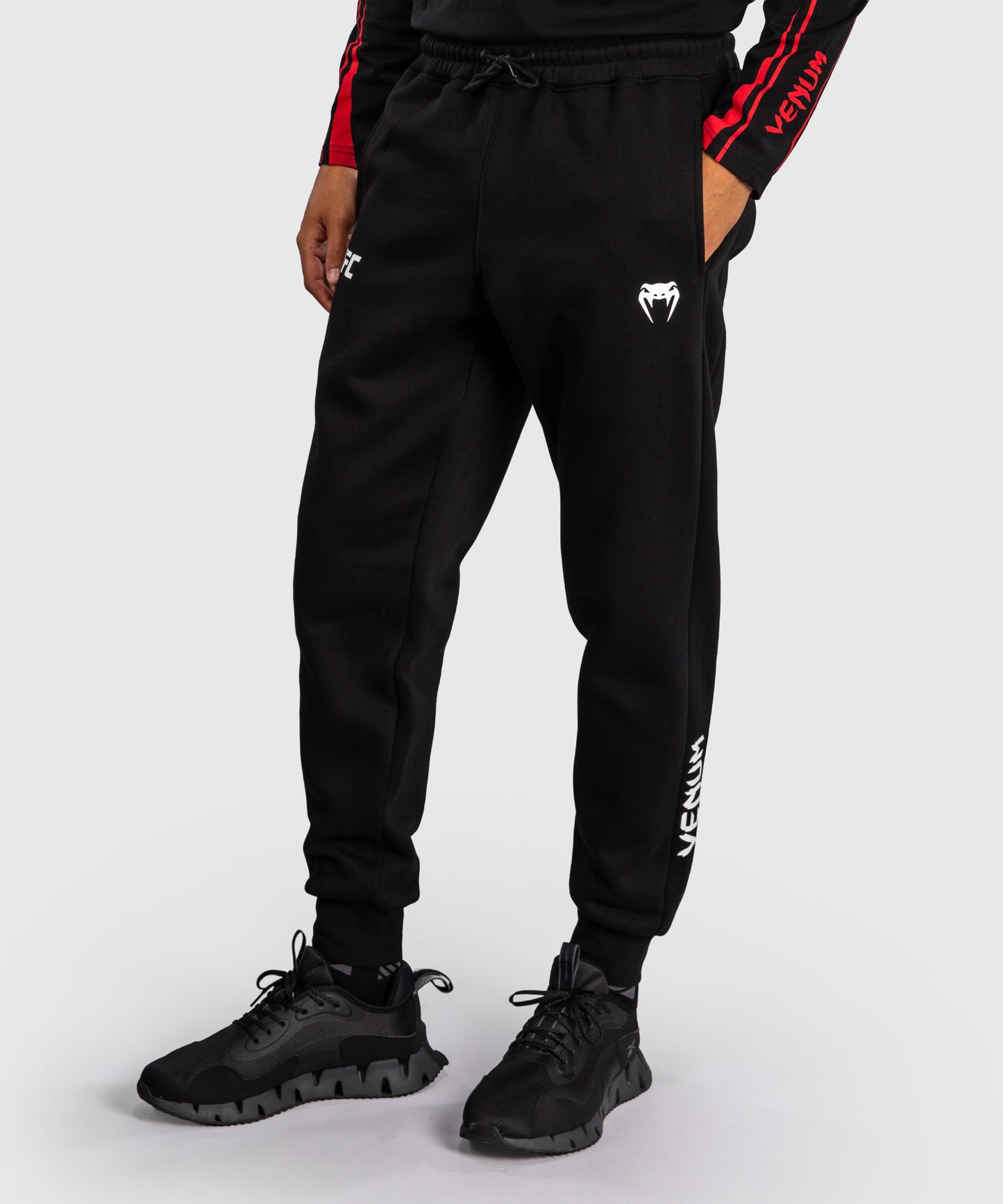 Pantalon en Coton pour Homme Venum UFC Unity by Venum Authentic Fight Week - Noir