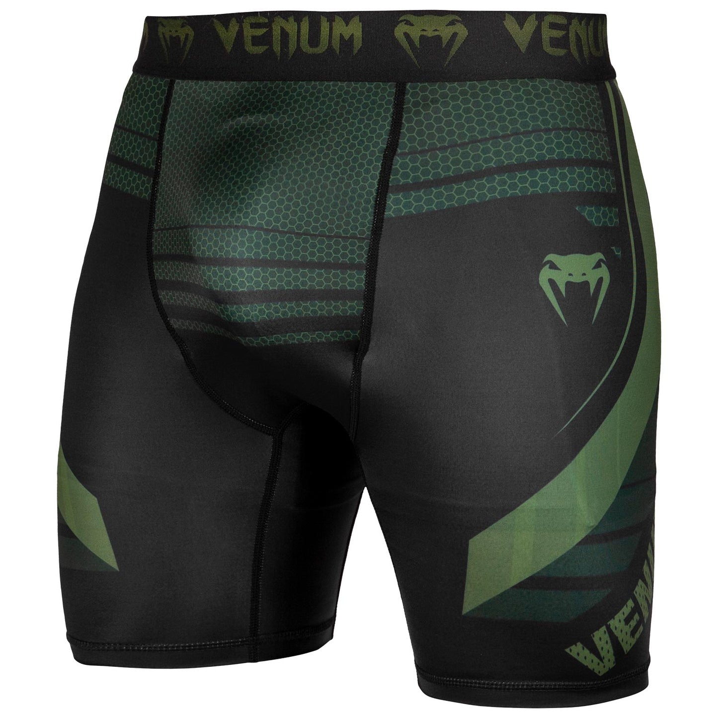 Venum Technical 2.0 Compression Short - Black/Khaki - Exclusive