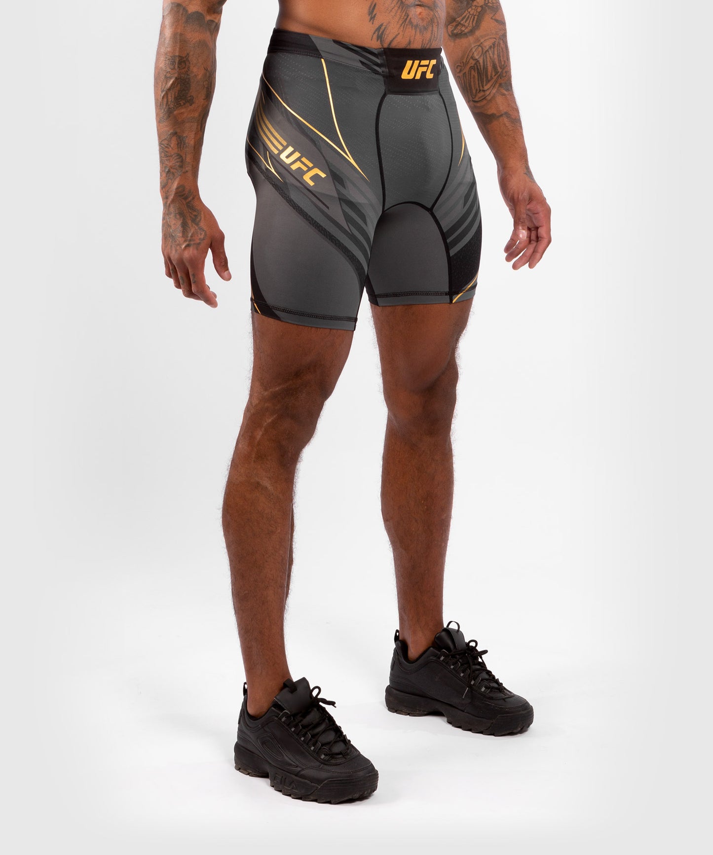 Short de compression pour Hommes UFC Venum Authentic Fight Night - Coupe Longue - Champion