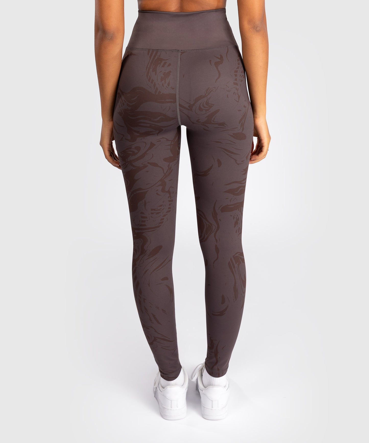 UFC Fusion by Venum Fight Week Performance Leggings für Damen - Erdbraun