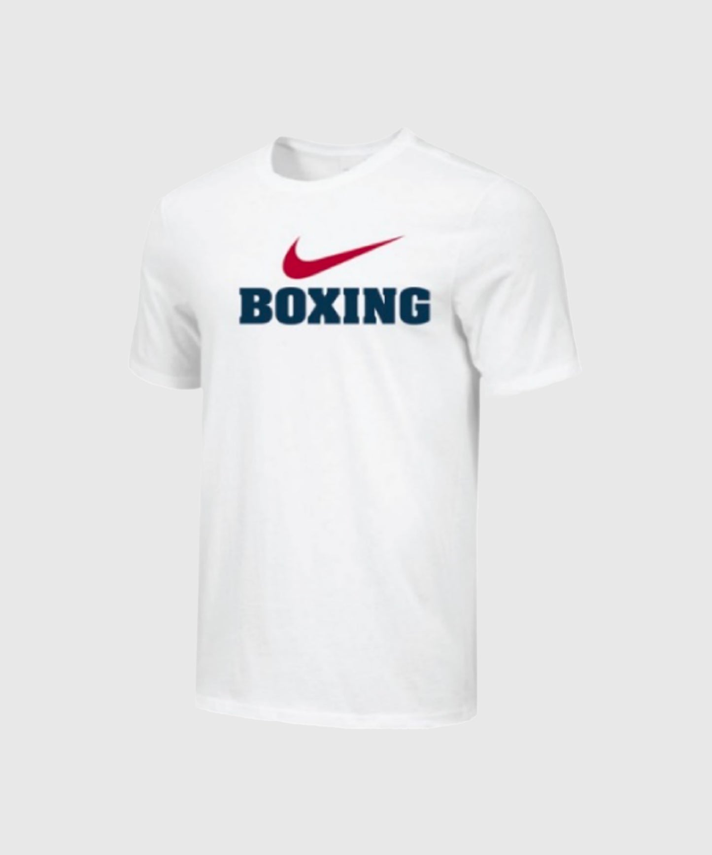 Nike Rawdacious Boxing T-Shirt – White/Royal Blue