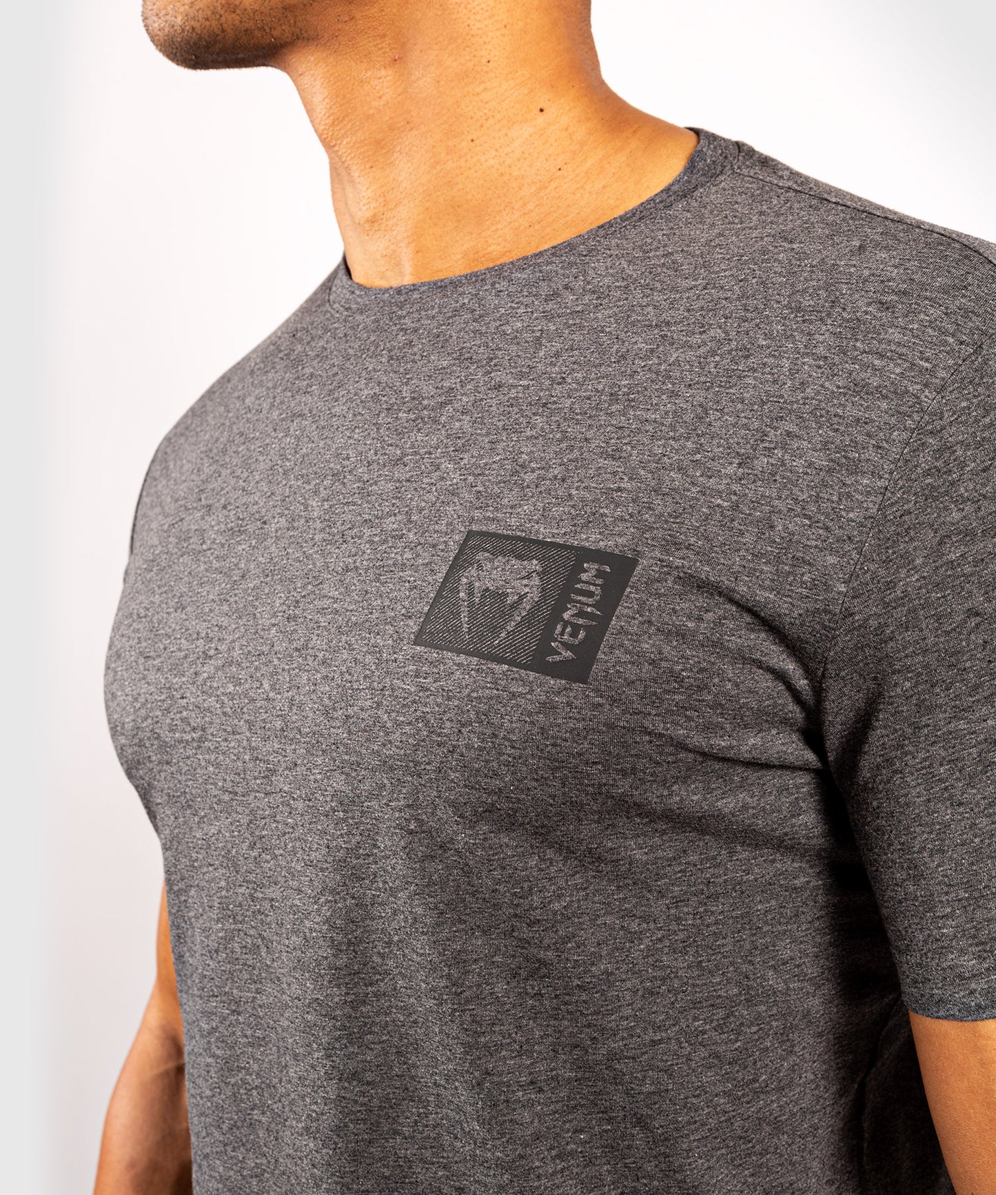Venum Stamp T-Shirt - Dunkelgrau Meliert