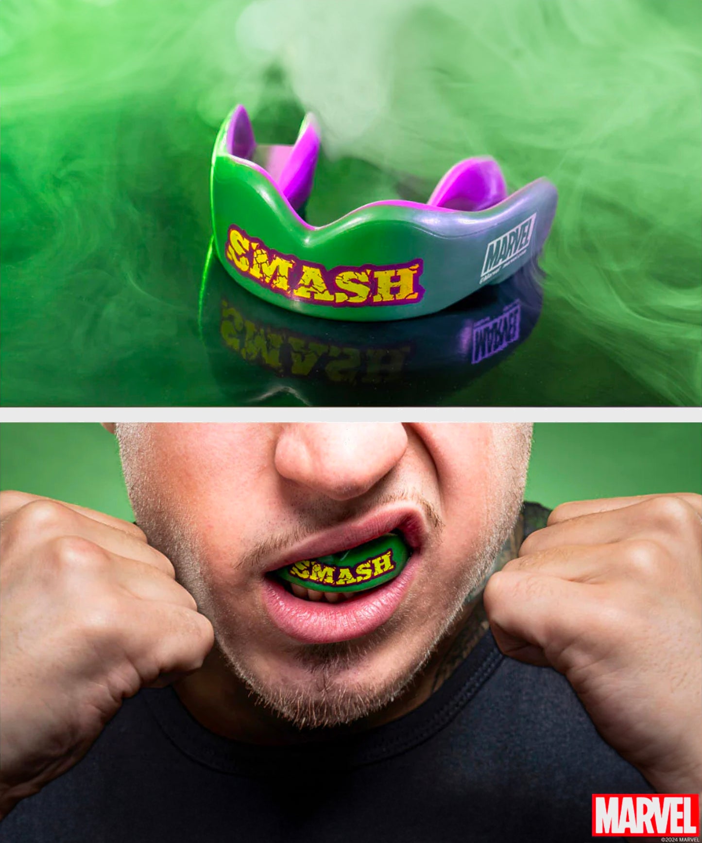 Protège-Dents Safejawz Marvel - The Hulk - Vert