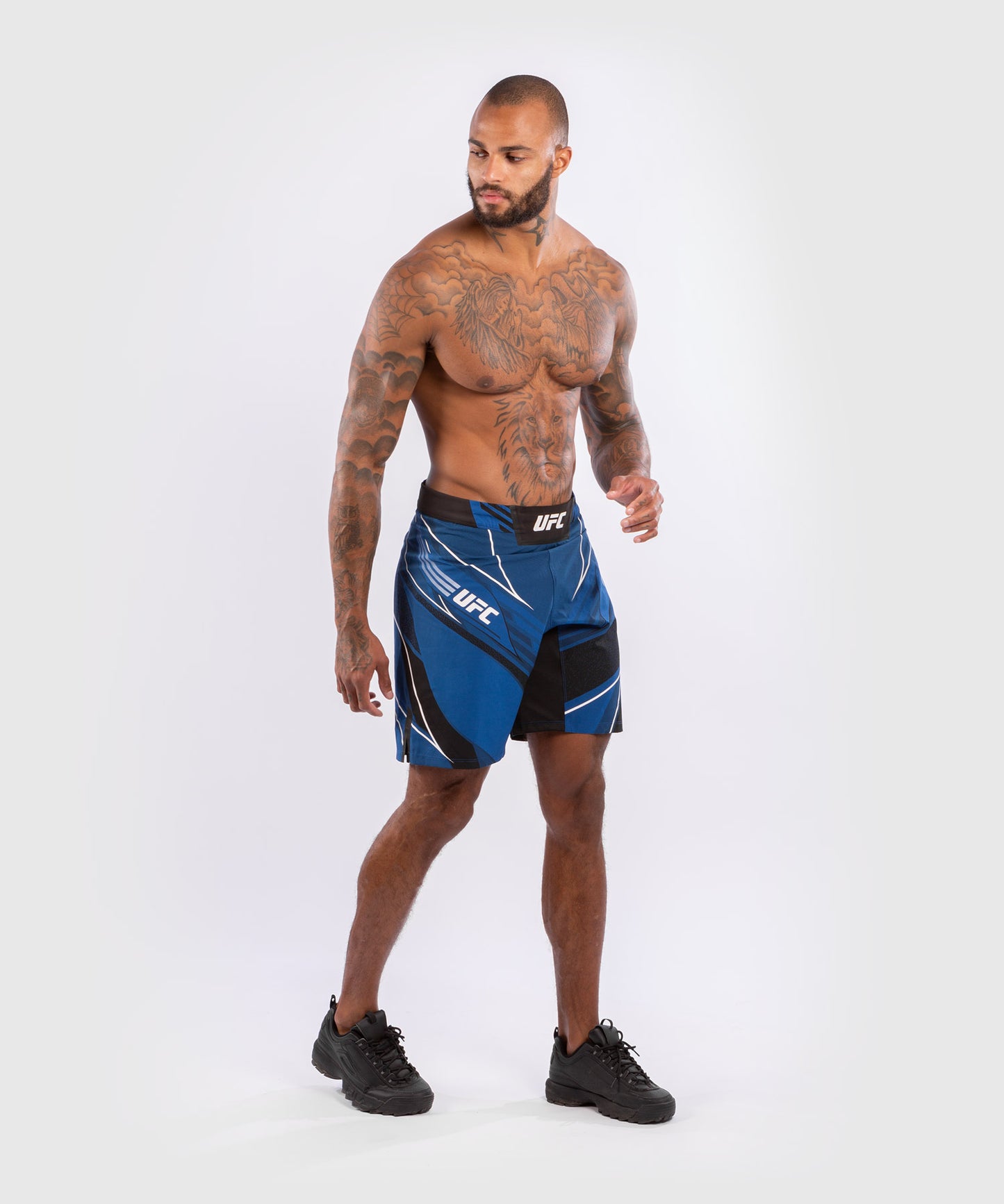 Fightshort Homme UFC Venum Authentic Fight Night - Coupe Longue - Bleu