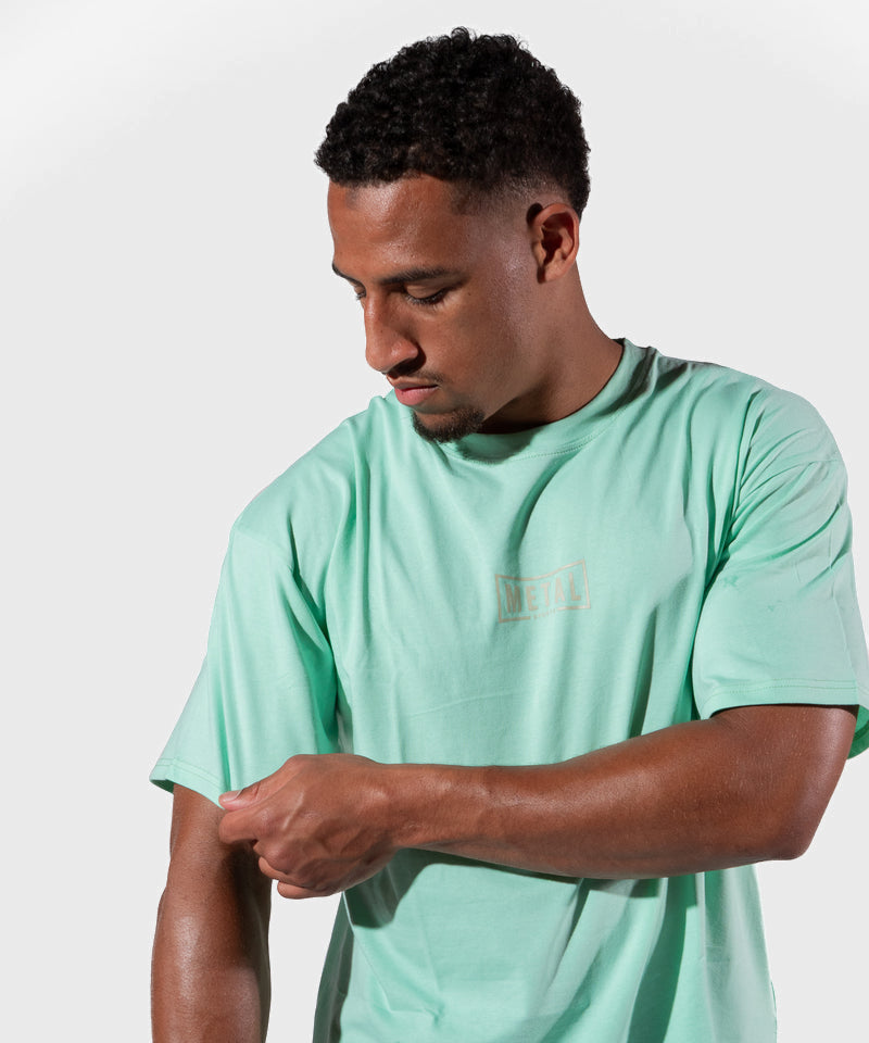 Metal Boxe Deep Waters Camiseta de Algodón - Verde