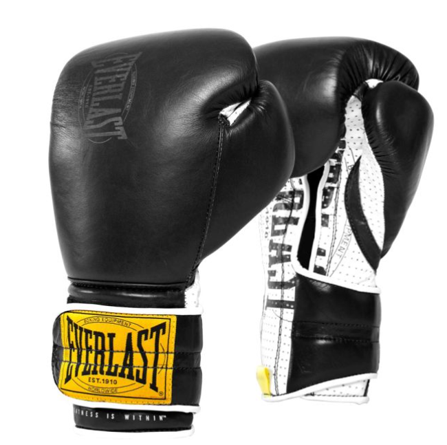 Everlast Classic 1910 H&L Boxing Gloves - Black