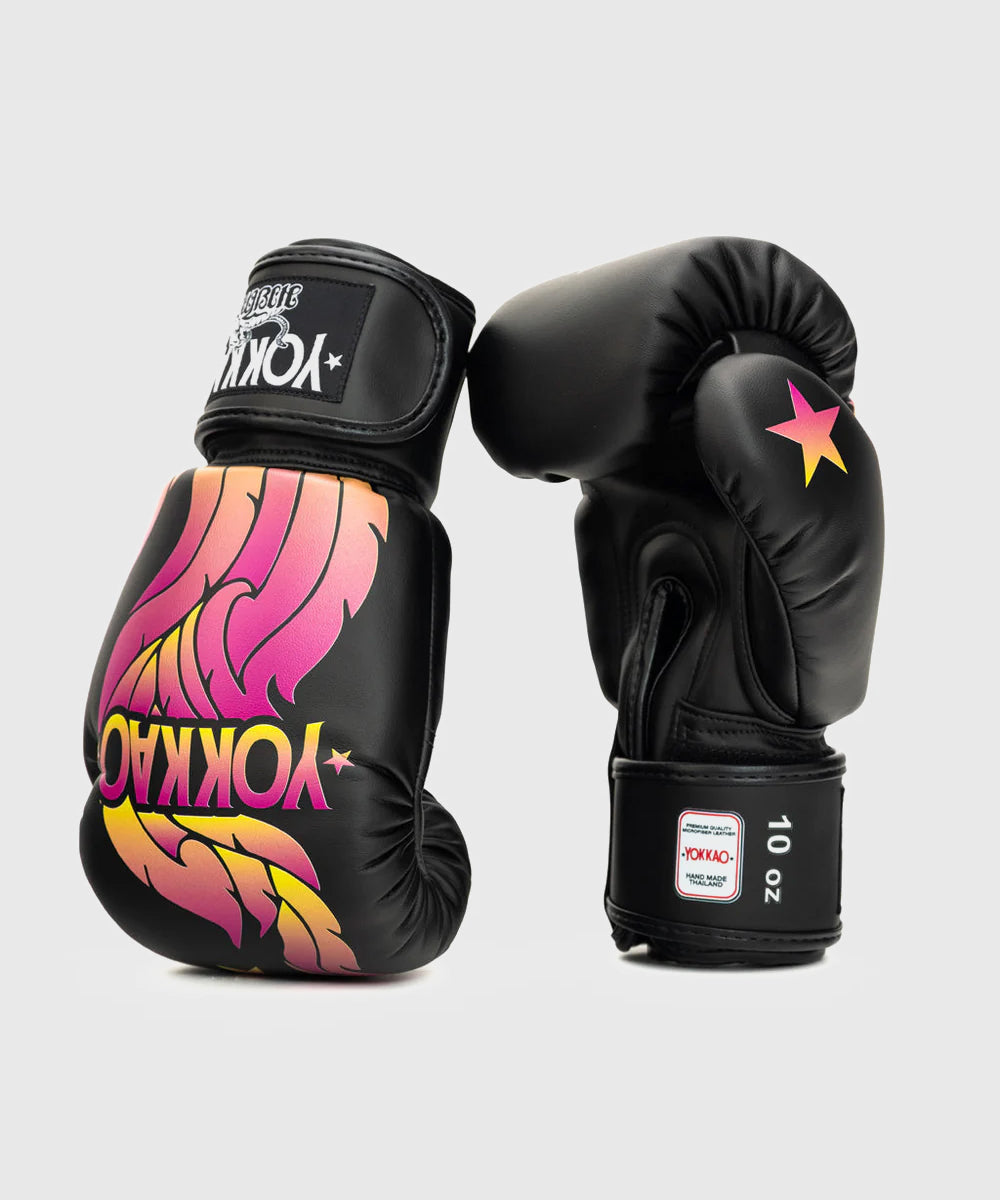 Yokkao The Flame Guantes de Boxeo - Negro