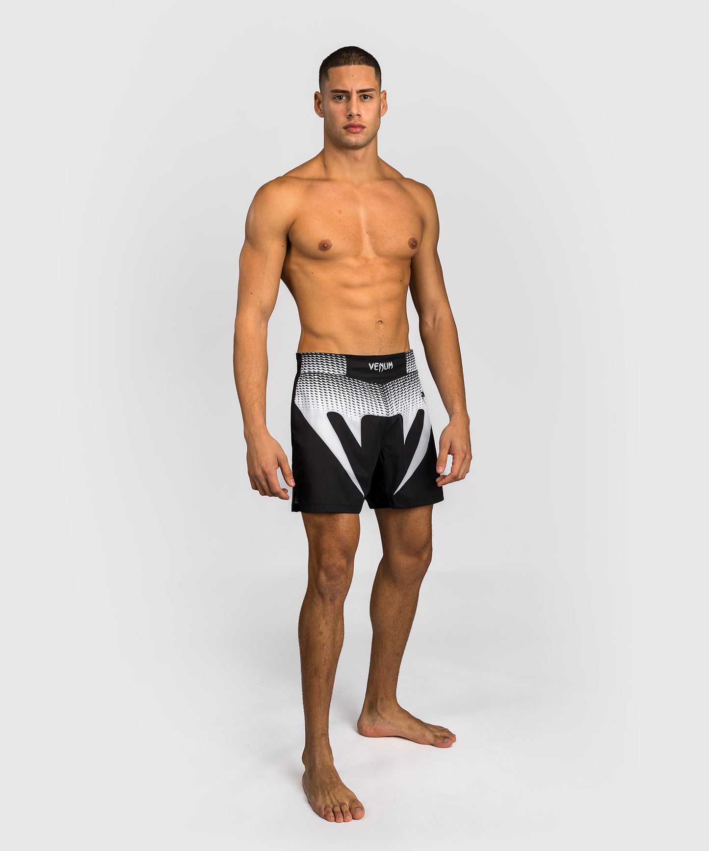 Venum No Gi Fightshorts - Schwarz/Weiß
