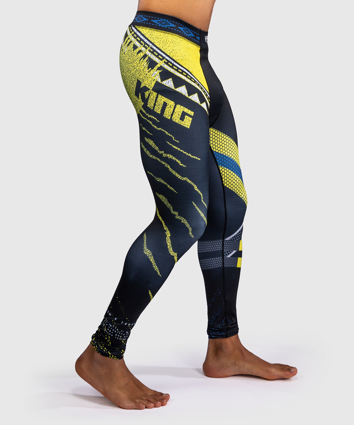 Venum x TEKKEN 8 Mallas King - Negro/Amarillo