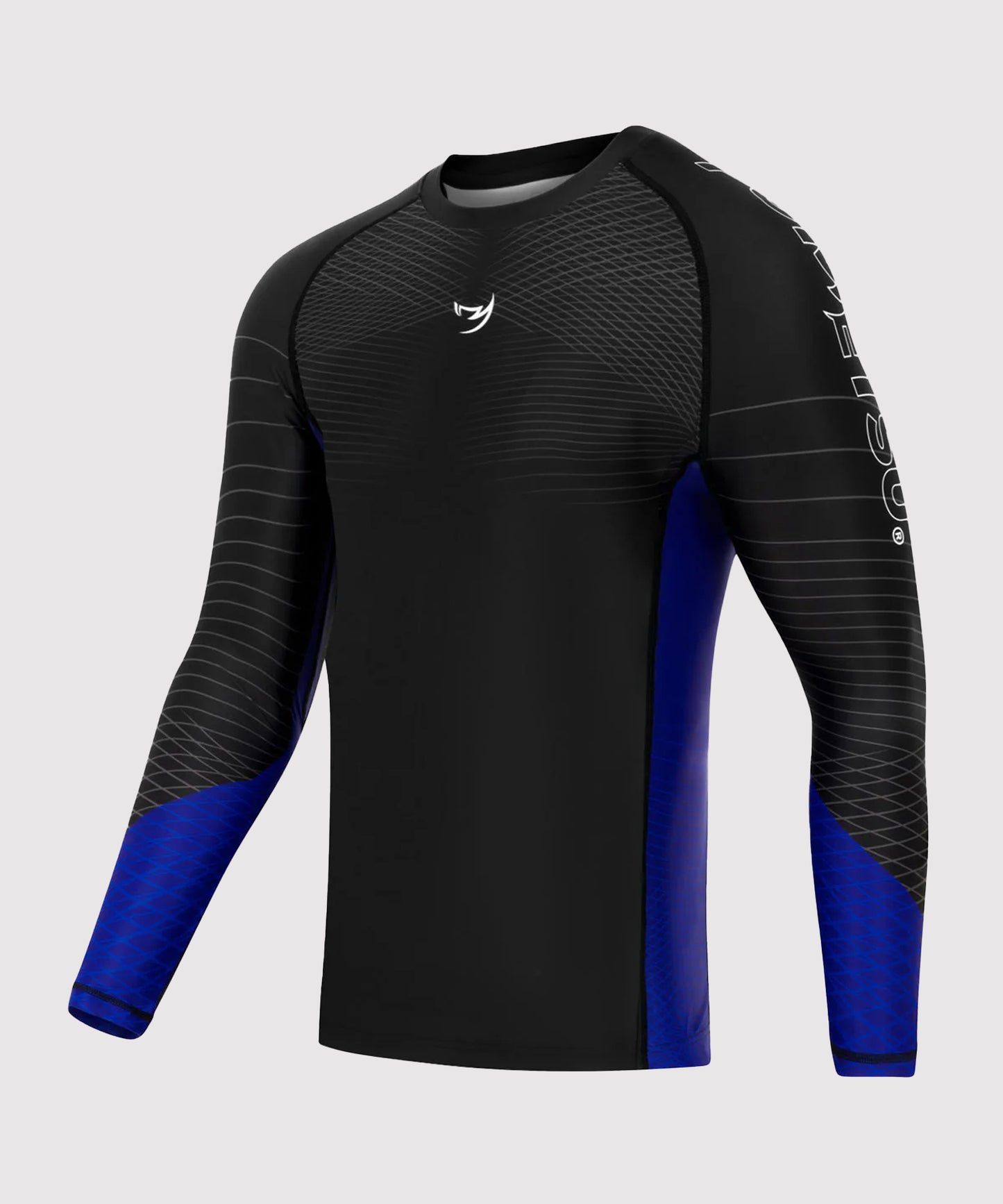 Rashguard À Manches Longues Fumetsu Competitor Mk2 - Noir/Bleu