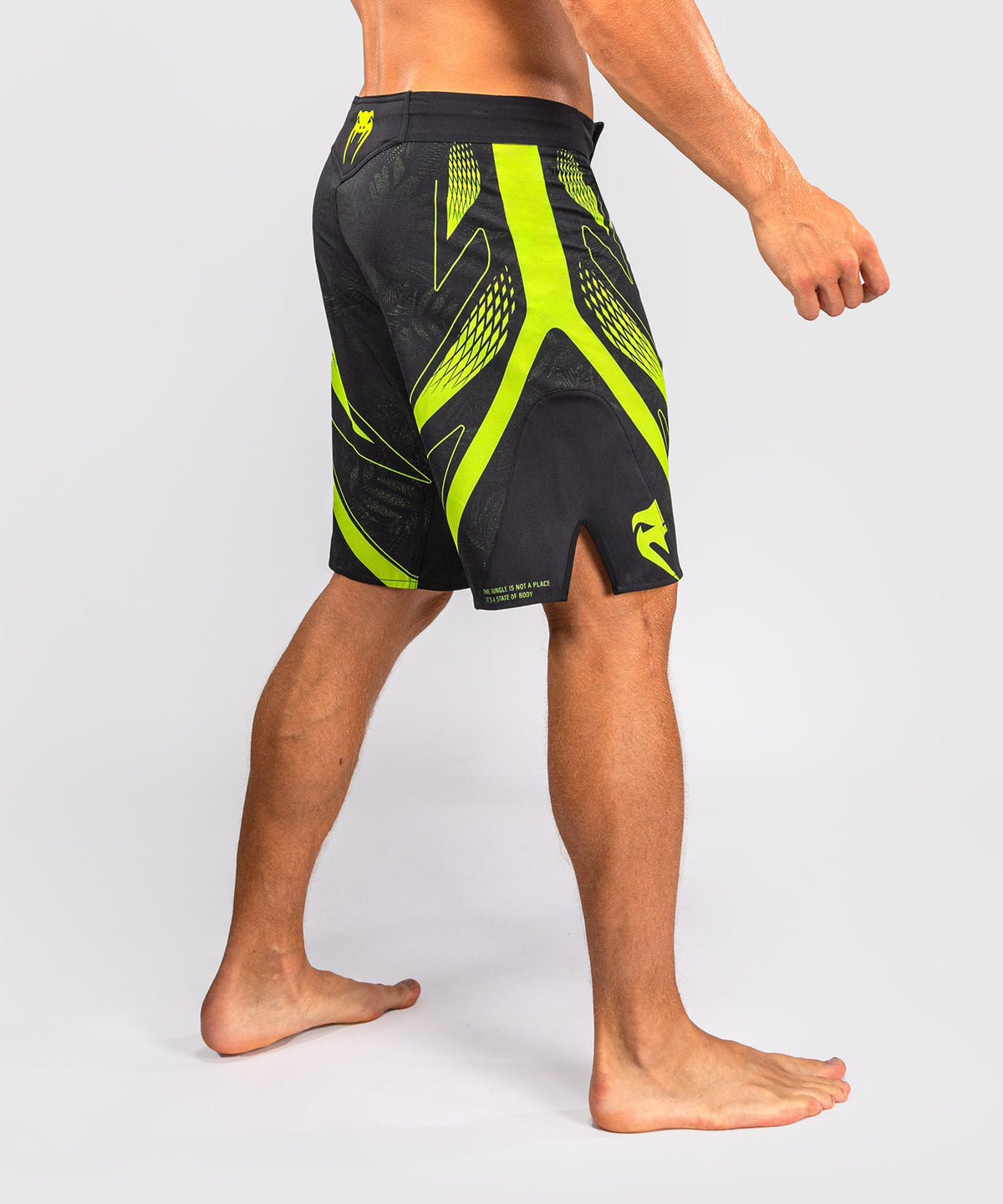 Venum Amazonia Reborn Pantalón corto de MMA - Negro/Verde