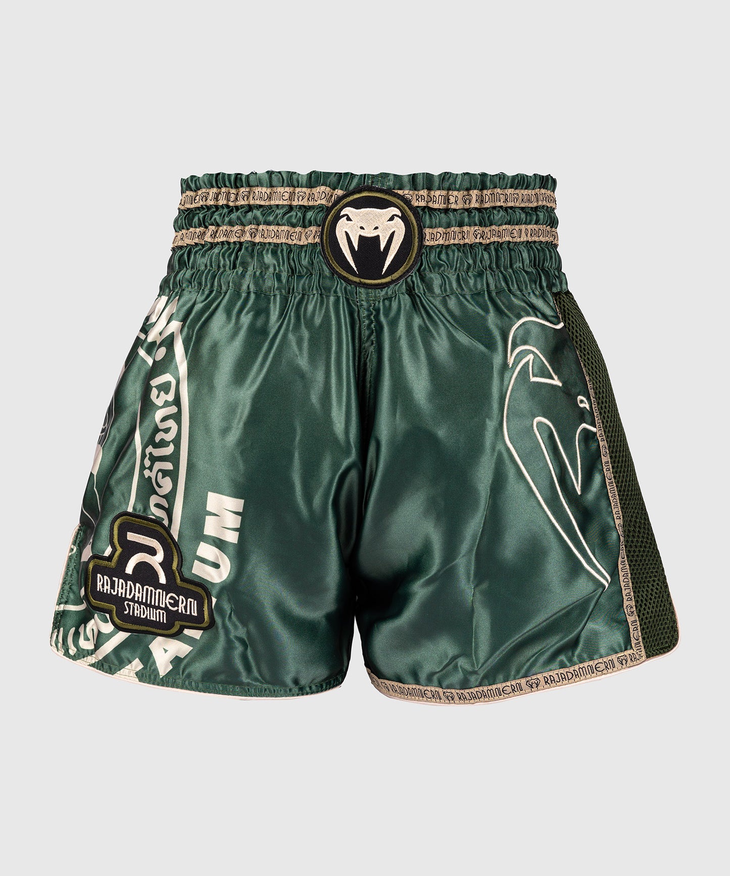 Venum x Rajadamnern Muay Thai Shorts - Military Green