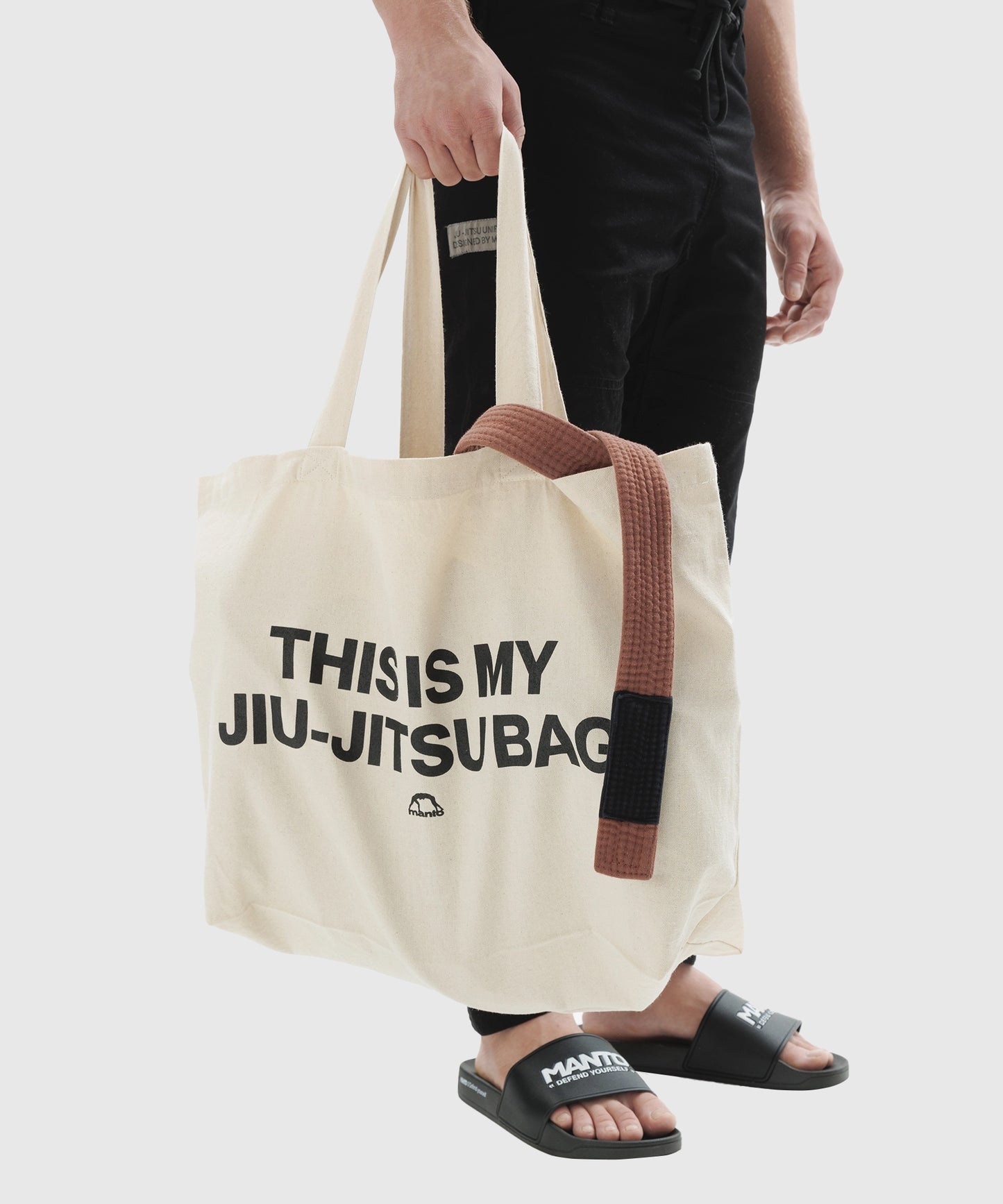Manto Jiu-Jitsu Bag Bolsa de Tela - Beige