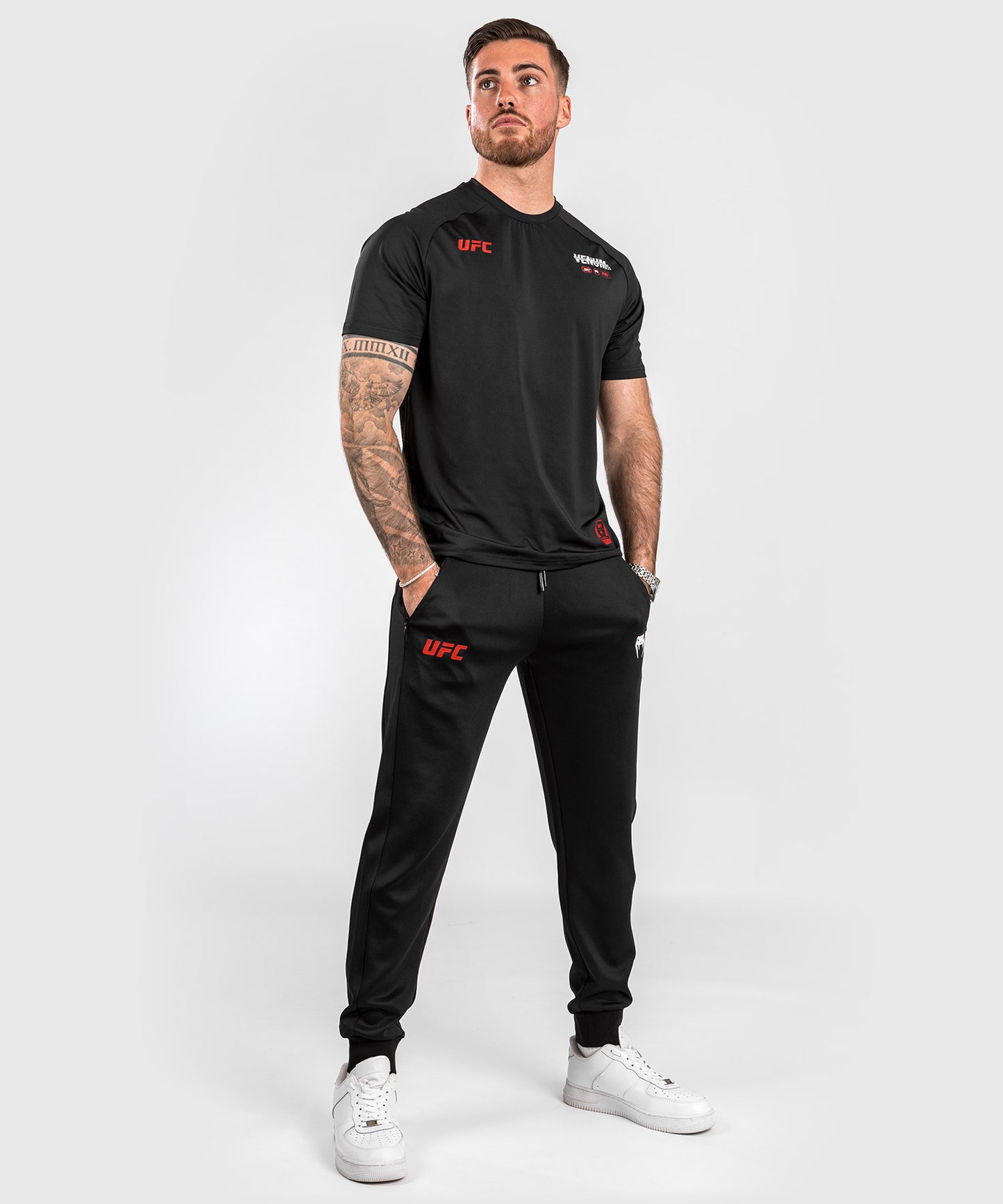 Pantalon de jogging de performance pour Hommes UFC Adrenaline by Venum Fight Week - Noir --